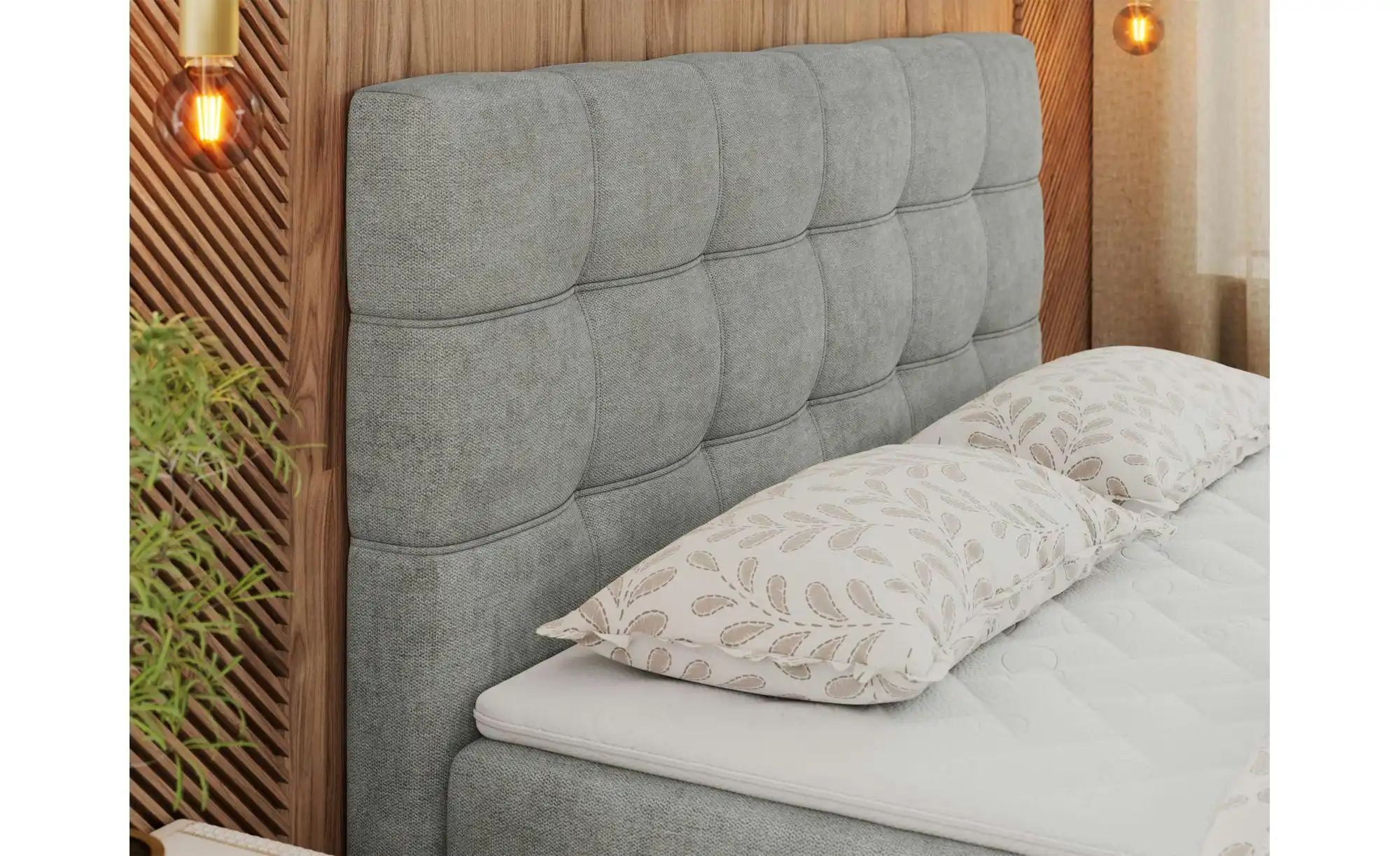 Thumbnail - Boxbett mit Bettkasten Erni ¦ grau ¦ Maße (cm): B: 120 H: 110 Betten > Komfortbetten - Höffner