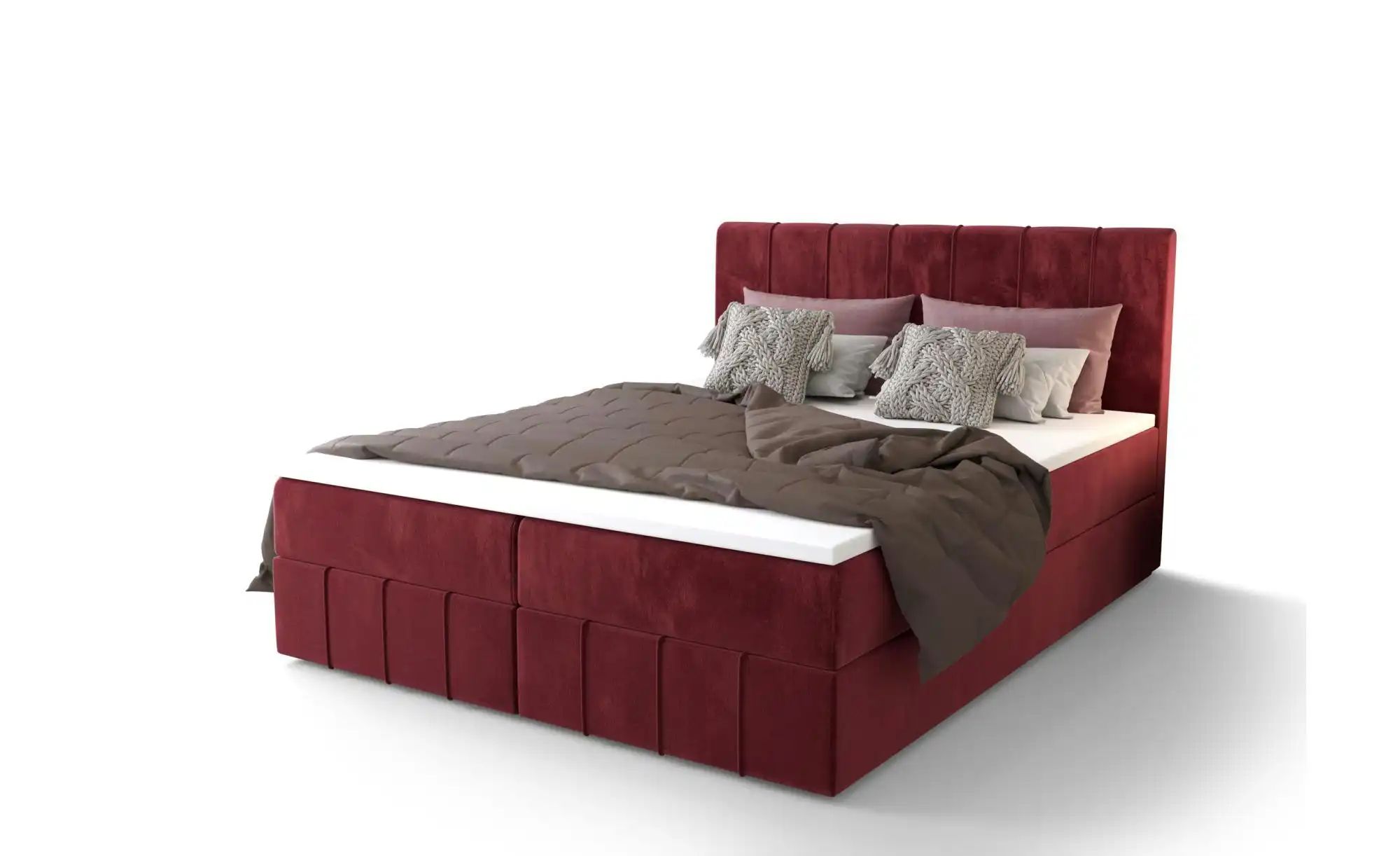 Boxbett mit Stauraum Bahama ¦ rot ¦ Maße (cm): B: 180 H: 102 Betten > Komfo günstig online kaufen