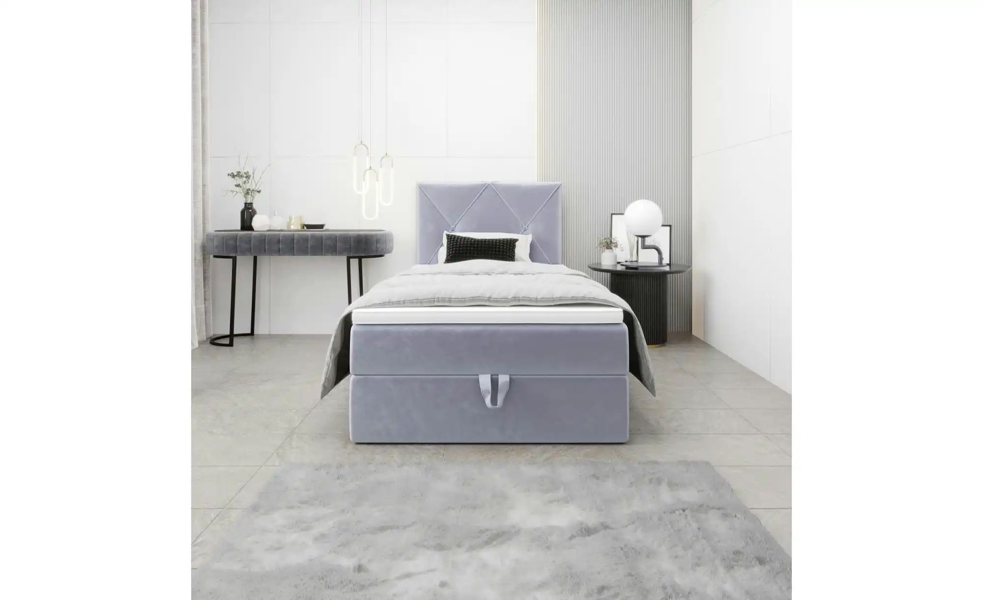 Thumbnail - Boxbett mit Stauraum Altea ¦ blau ¦ Maße (cm): B: 100 H: 102 Betten > Komfortbetten - Höffner