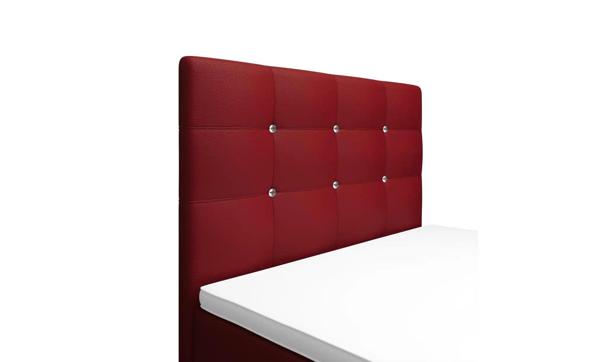 Thumbnail - Boxbett mit Stauraum  Matratze H3 und Topper Kleo ¦ rot ¦ Maße (cm): B: 100 H: 105 Betten > Komfortbetten - Höffner