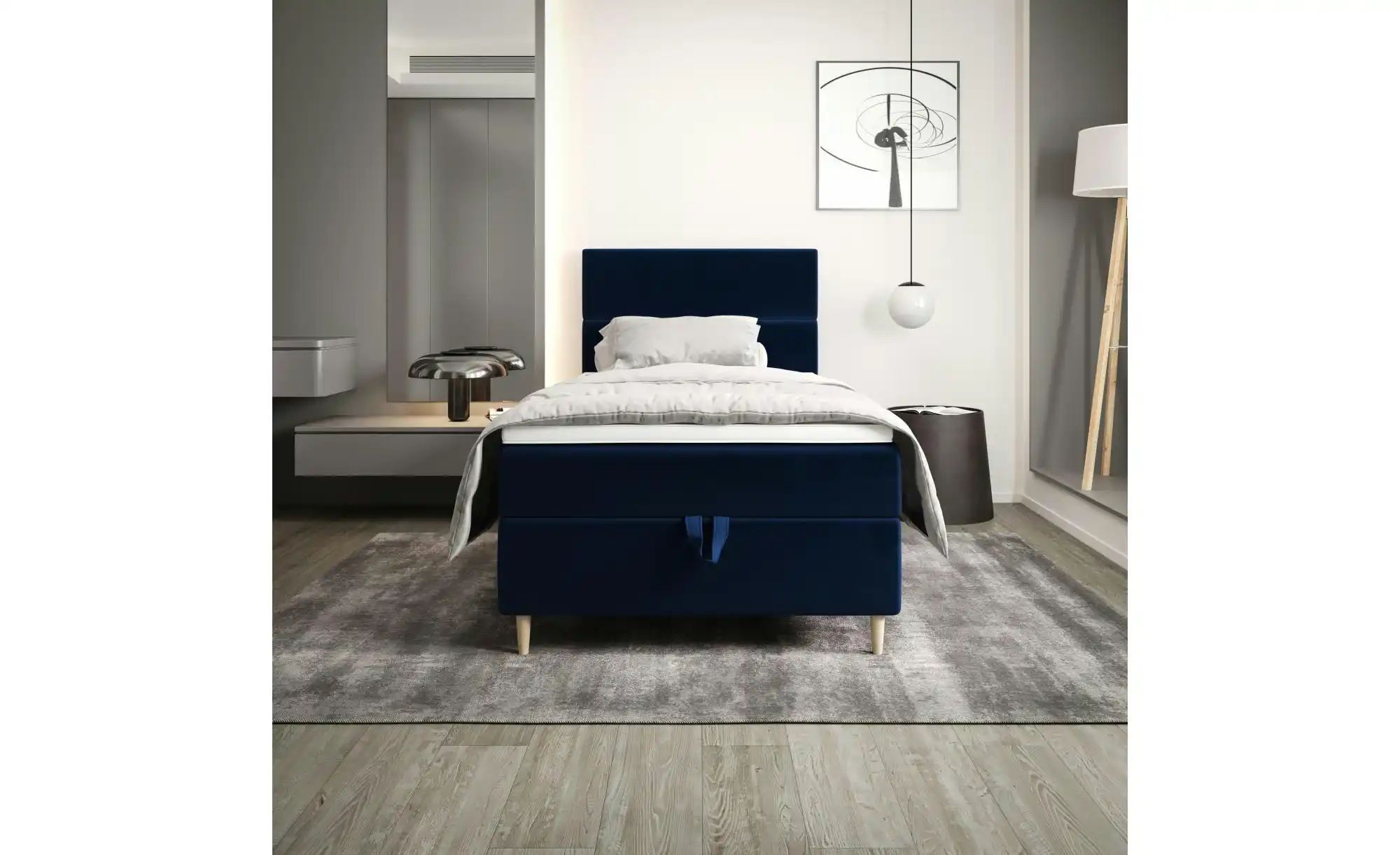 Thumbnail - Boxbett mit Stauraum Flo ¦ blau ¦ Maße (cm): B: 120 H: 114 Betten > Komfortbetten - Höffner