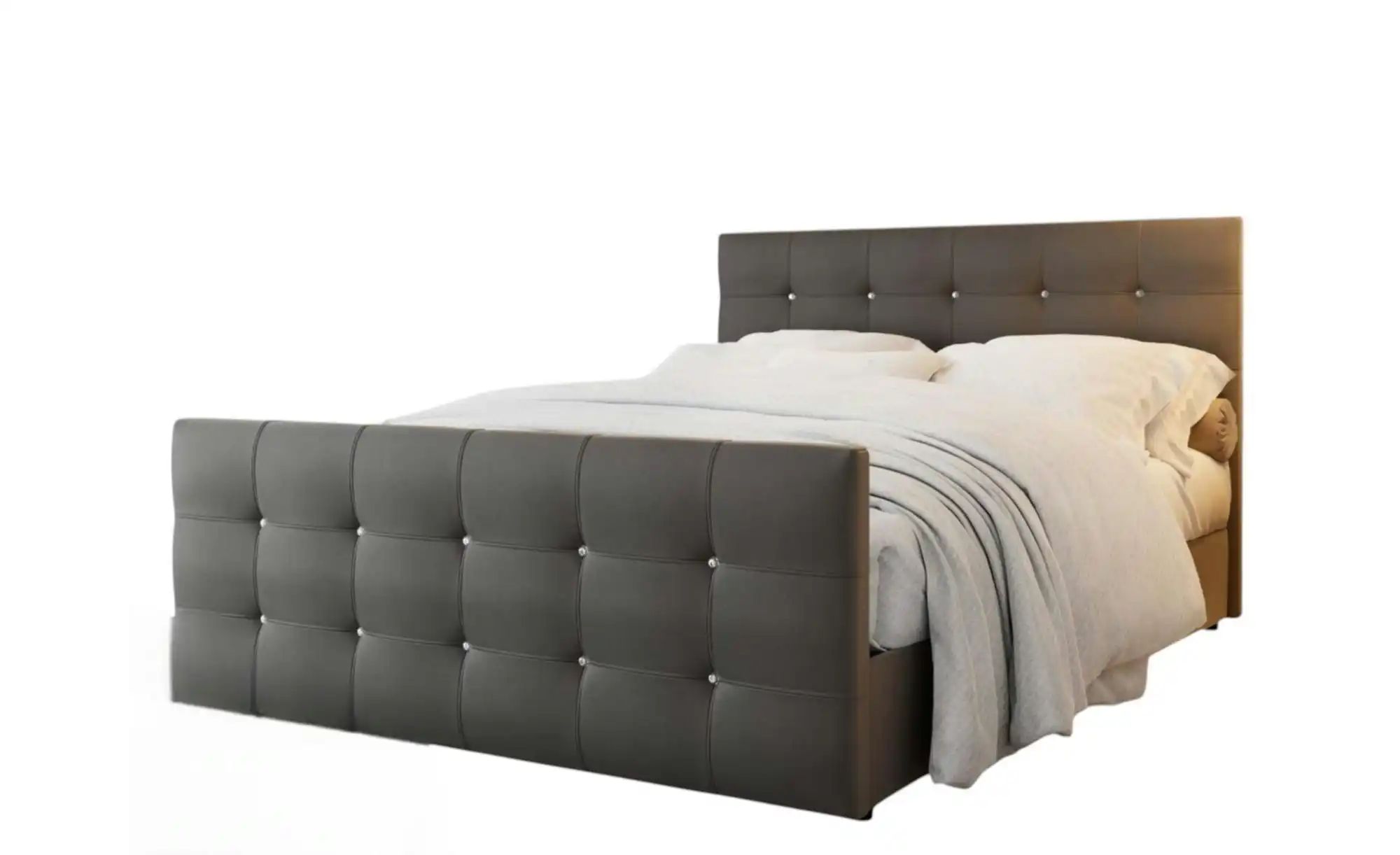 Boxbett Kleo ¦ grau ¦ Maße (cm): B: 140 H: 105 Betten > Komfortbetten - Hö günstig online kaufen