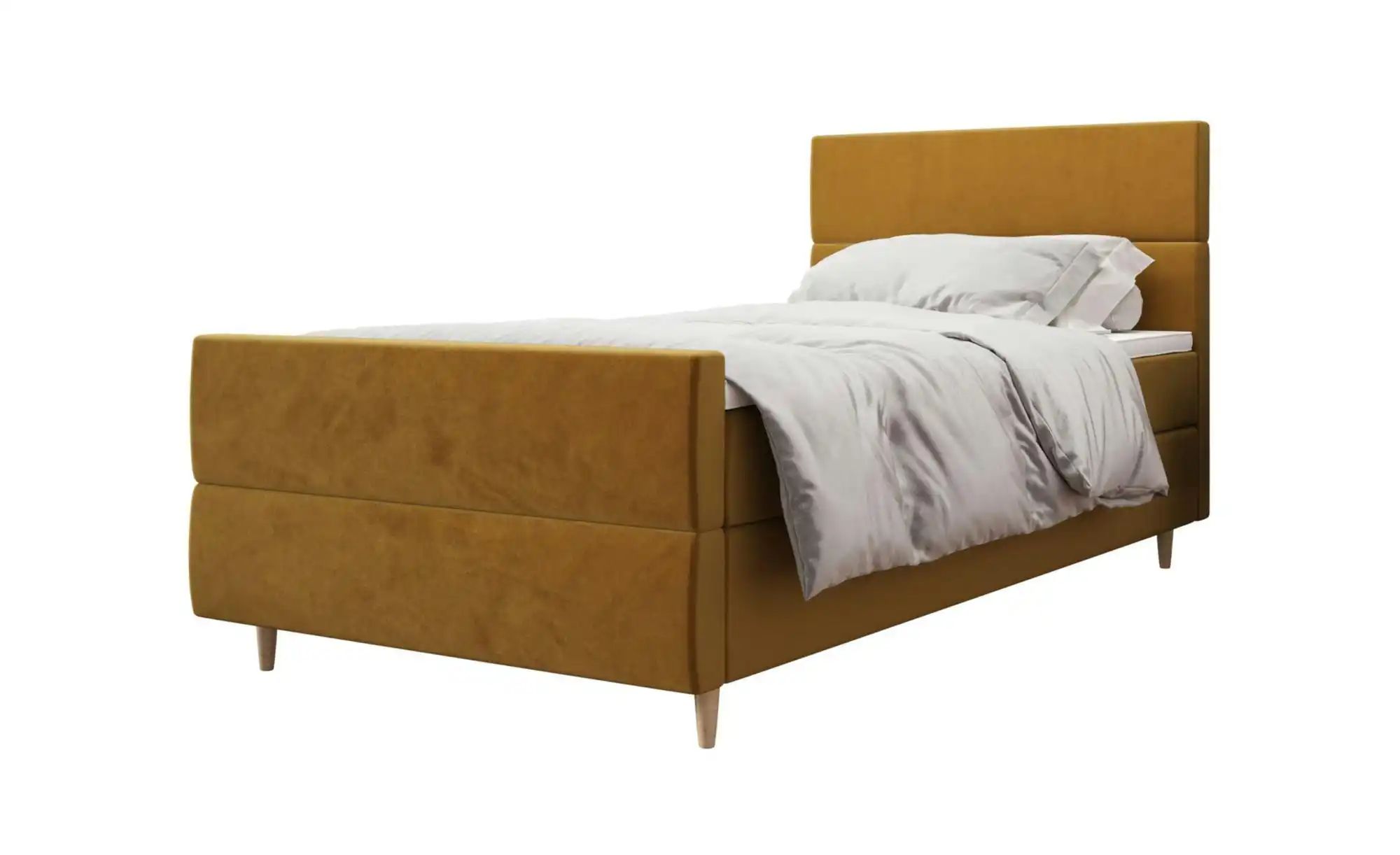 Boxbett   ¦ gelb ¦ Maße (cm): B: 100 H: 114 Betten > Komfortbetten - Höffne günstig online kaufen