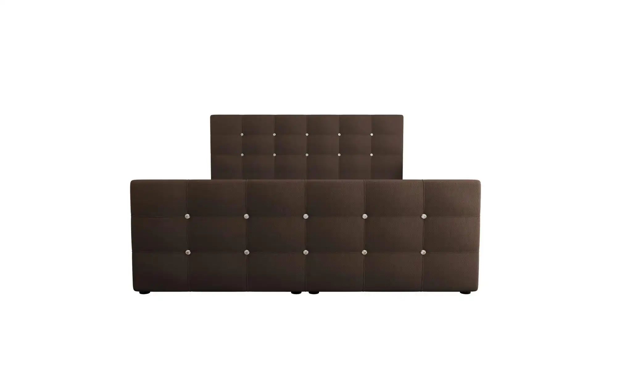 Thumbnail - Boxbett mit Stauraum und Topper Kleo ¦ braun ¦ Maße (cm): B: 200 H: 105 Betten > Komfortbetten - Höffner