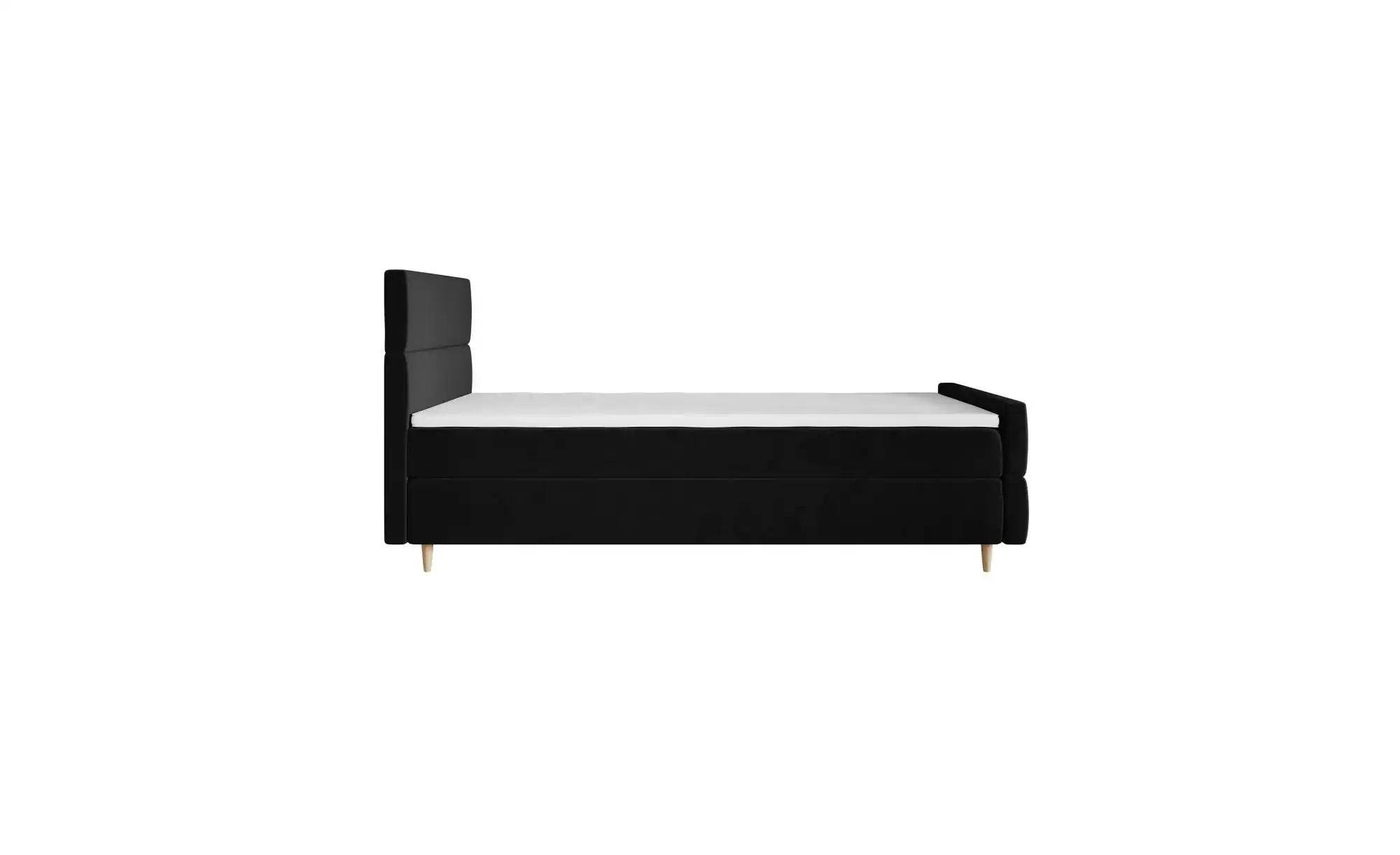 Boxbett   ¦ schwarz ¦ Maße (cm): B: 120 H: 114 Betten > Komfortbetten - Höf günstig online kaufen