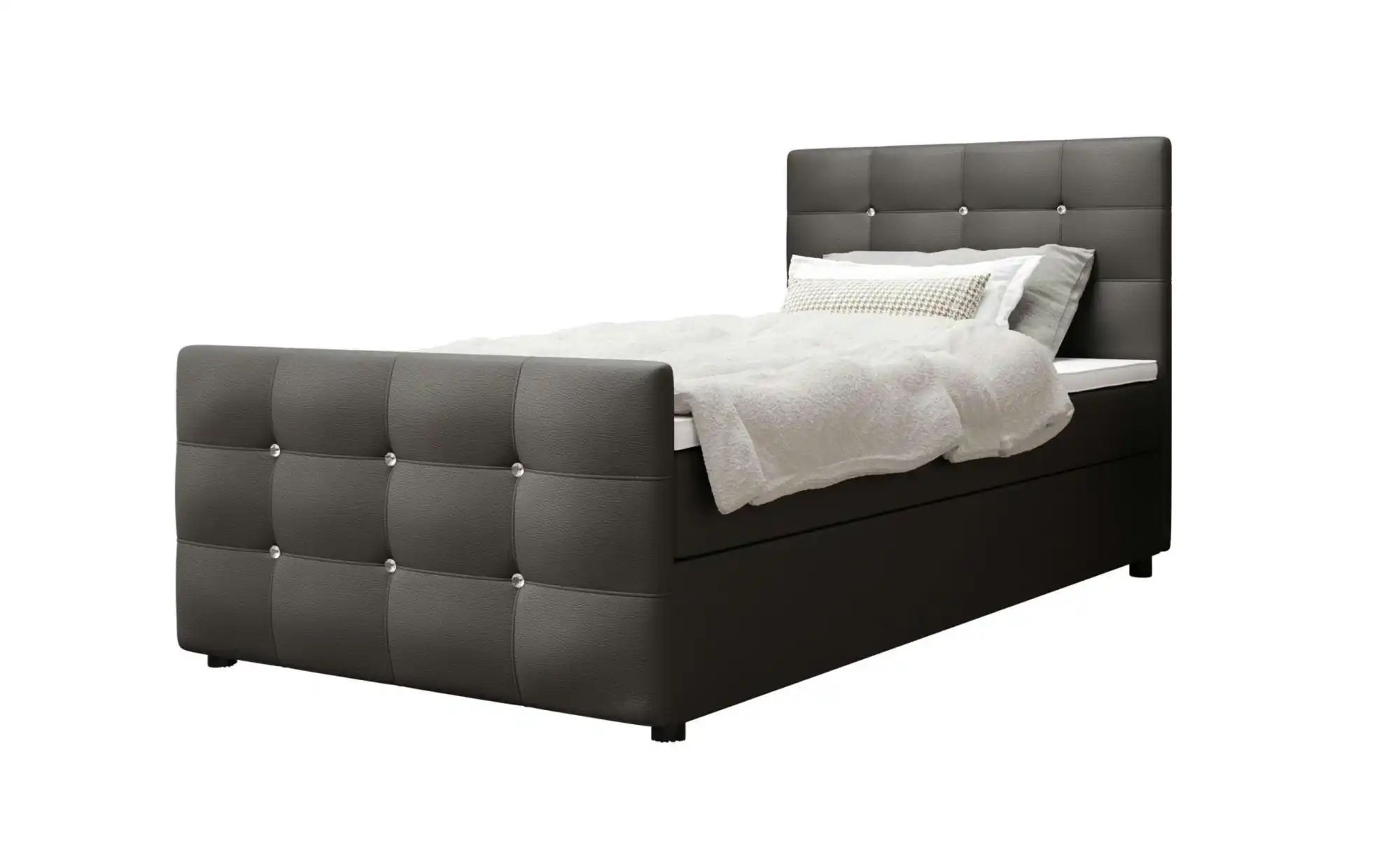 Boxbett ¦ grau ¦ Maße (cm): B: 120 H: 105 Betten > Komfortbetten - Höffne günstig online kaufen