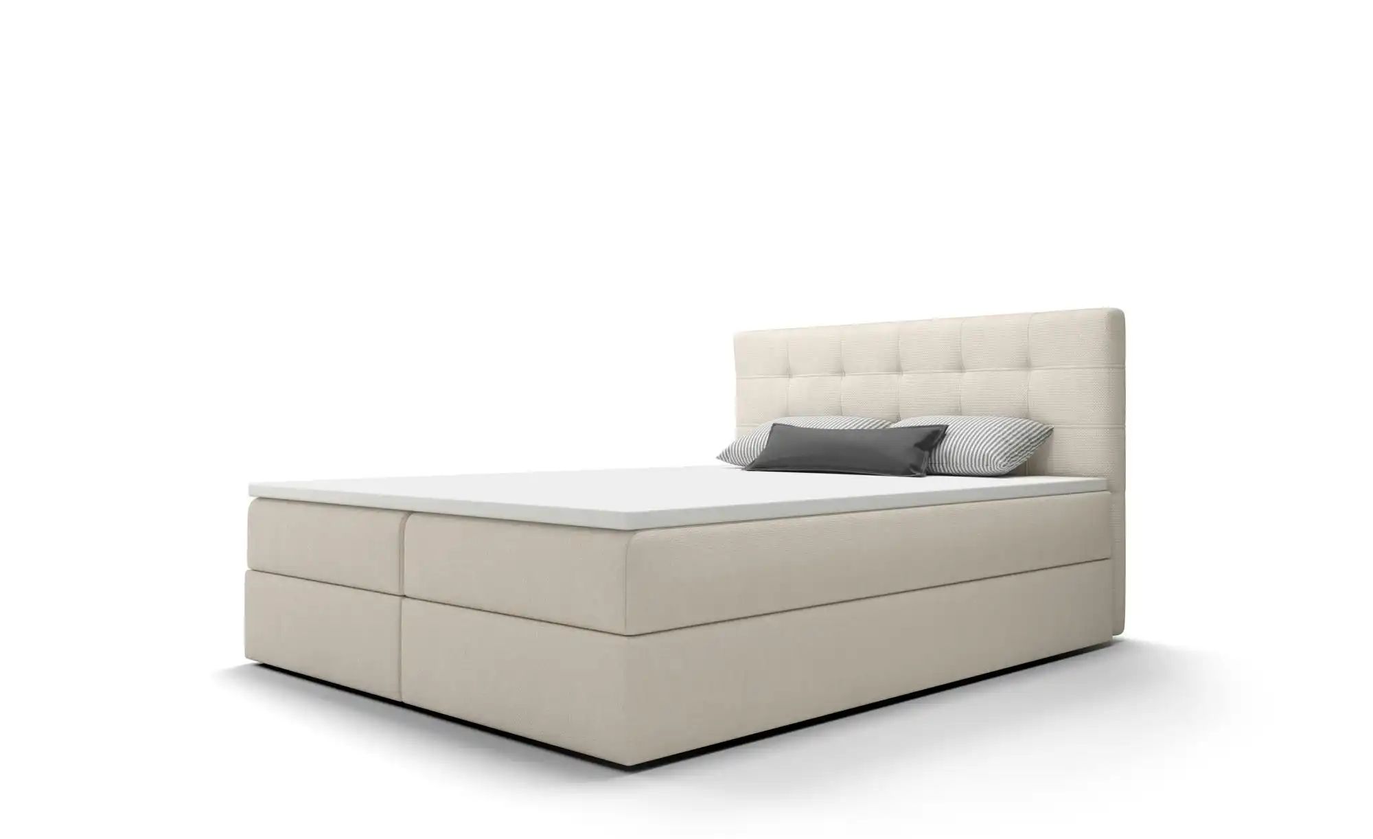Boxbett   ¦ beige ¦ Maße (cm): B: 200 H: 102 Betten > Komfortbetten - Höffn günstig online kaufen