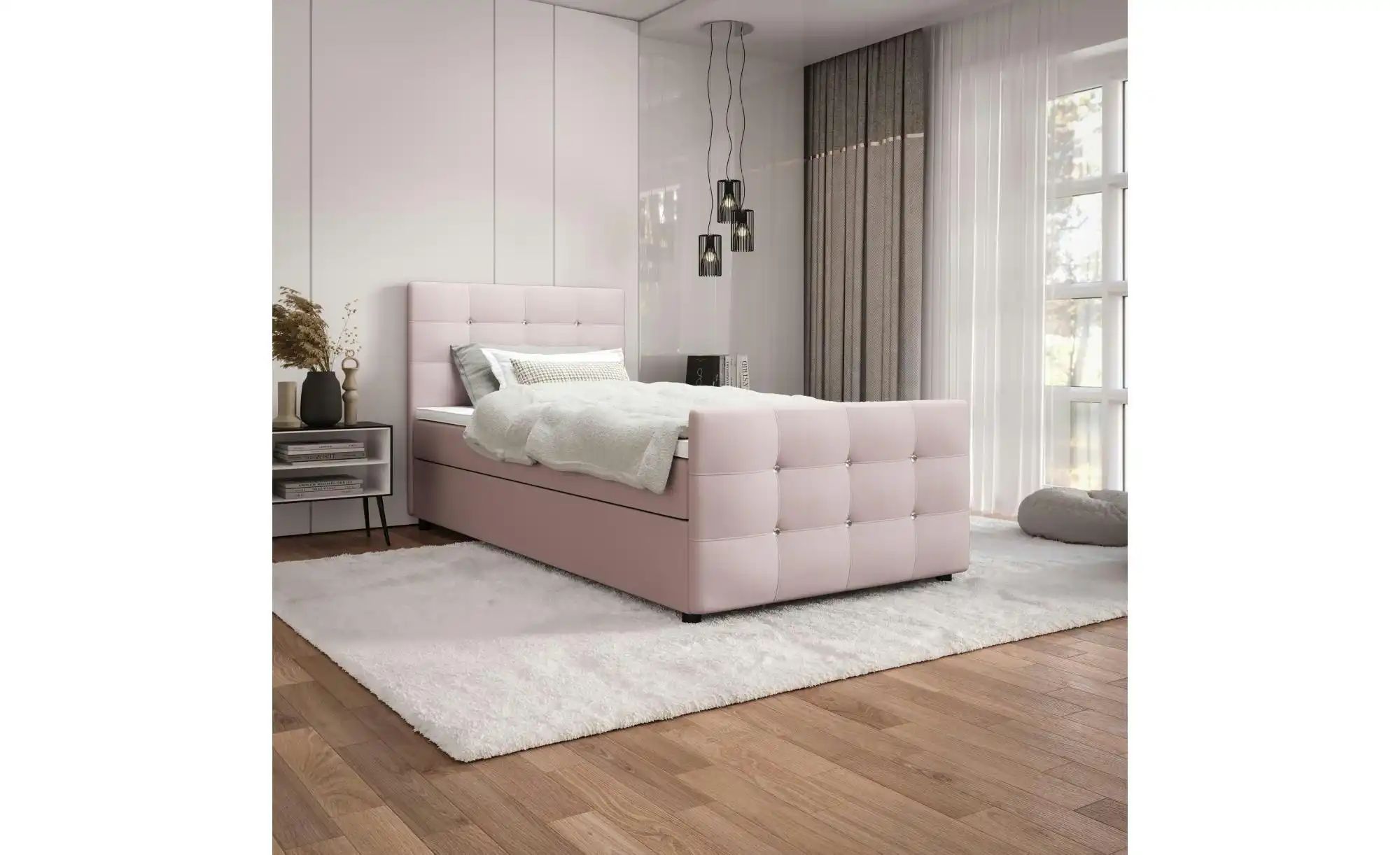 Boxbett   ¦ rosa/pink ¦ Maße (cm): B: 90 H: 105 Betten > Komfortbetten - Hö günstig online kaufen