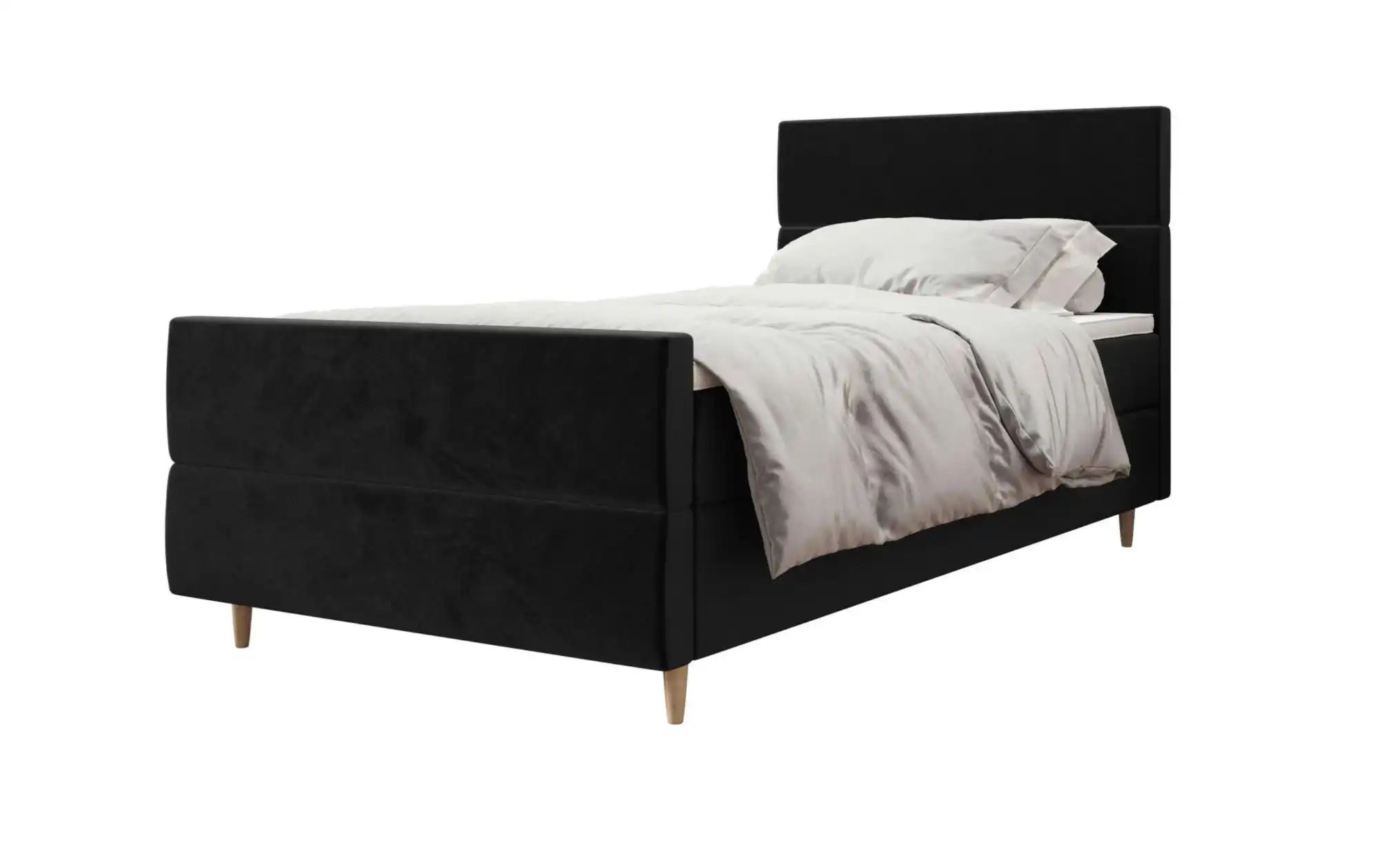 Boxbett   ¦ schwarz ¦ Maße (cm): B: 100 H: 114 Betten > Komfortbetten - Höf günstig online kaufen