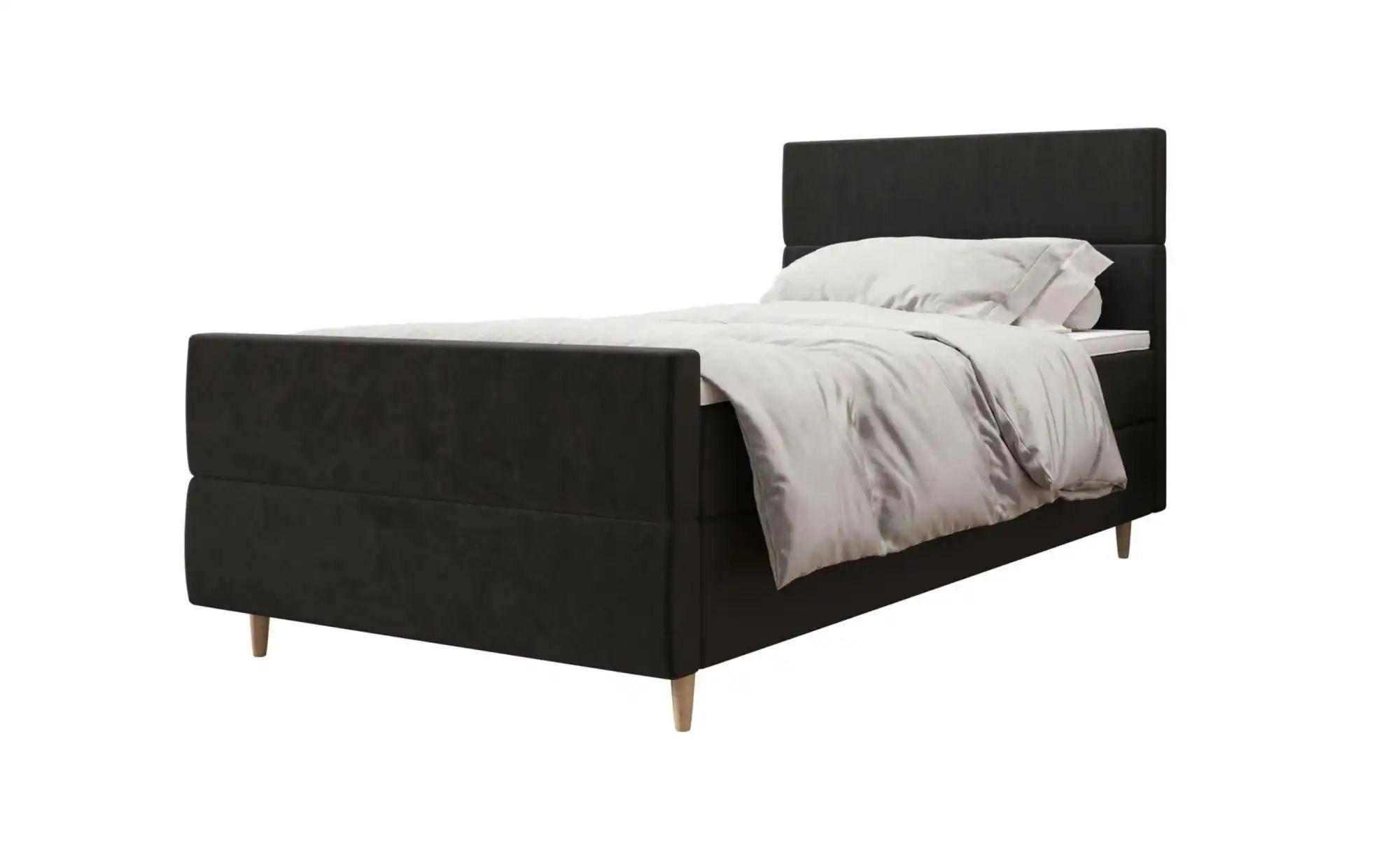 Boxbett   ¦ grau ¦ Maße (cm): B: 100 H: 114 Betten > Komfortbetten - Höffne günstig online kaufen