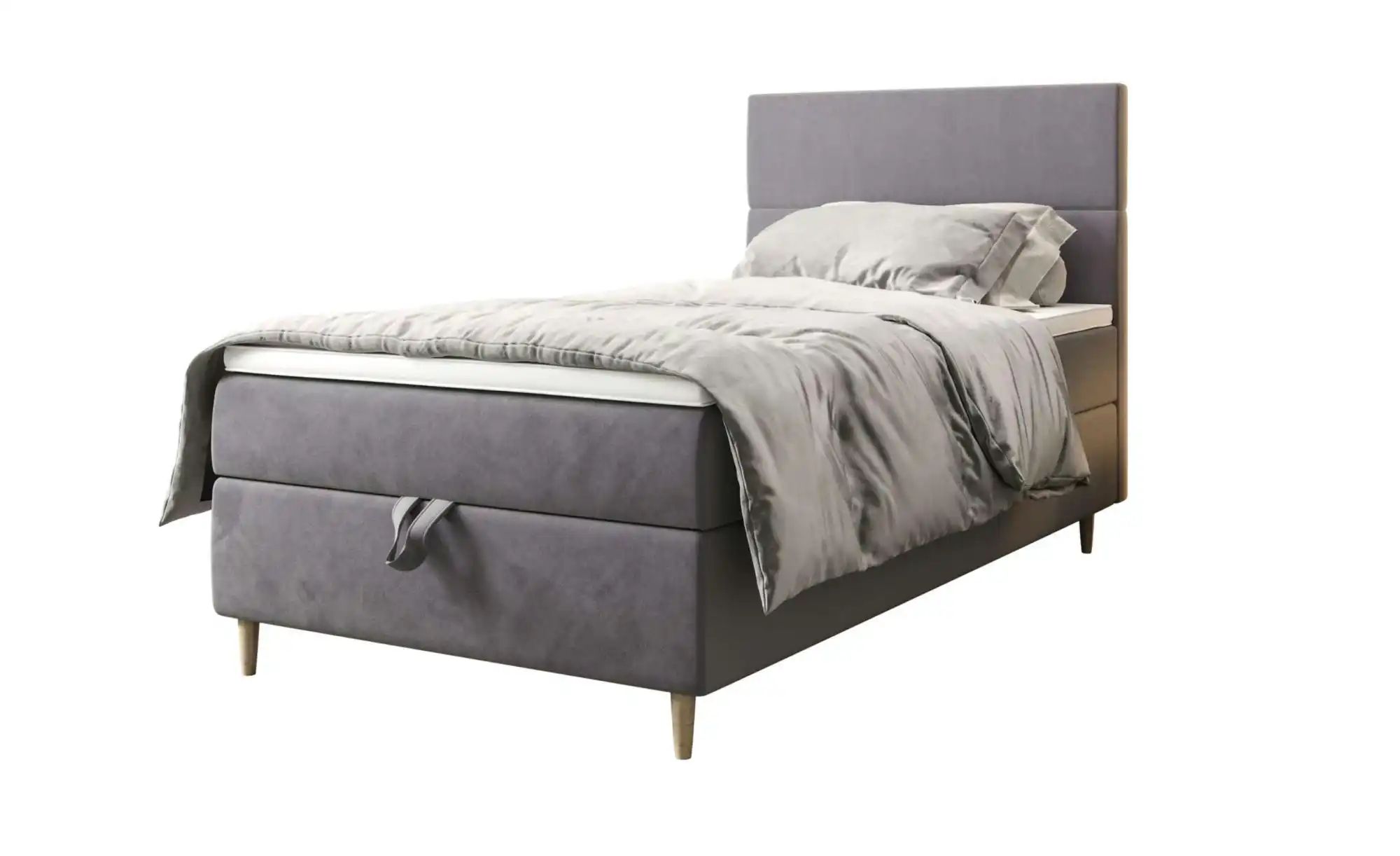 Boxbett mit Stauraum Flo ¦ grau ¦ Maße (cm): B: 90 H: 114 Betten > Komfortb günstig online kaufen