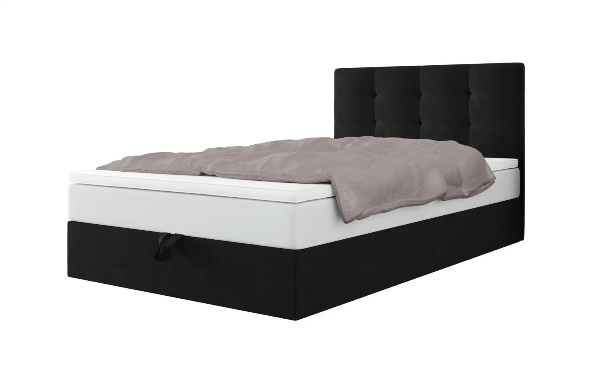 Boxbett mit Stauraum Duo ¦ schwarz ¦ Maße (cm): B: 100 H: 102 Betten > Komf günstig online kaufen