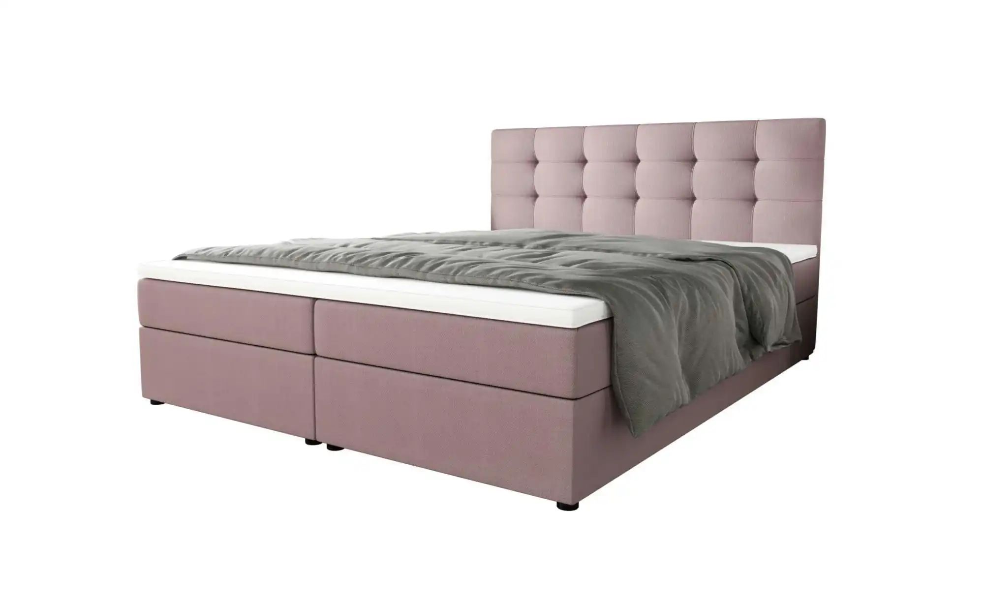 Thumbnail - Boxbett mit Stauraum  Matratze H3 und Topper Fado 2 ¦ rosa/pink ¦ Maße (cm): B: 200 H: 102 Betten > Komfortbetten - Höff...