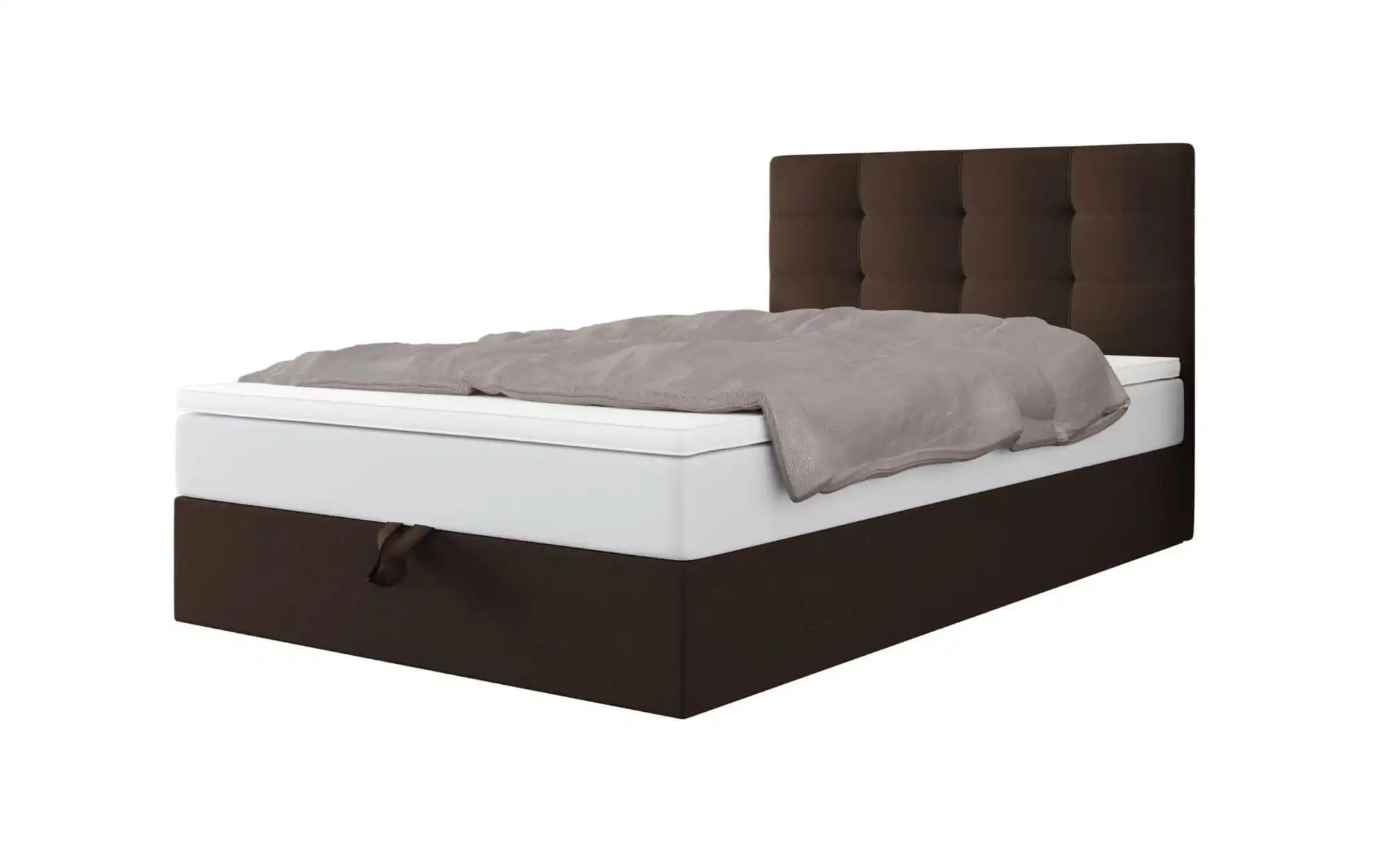 Boxbett mit Stauraum Duo ¦ braun ¦ Maße (cm): B: 90 H: 102 Betten > Komfort günstig online kaufen