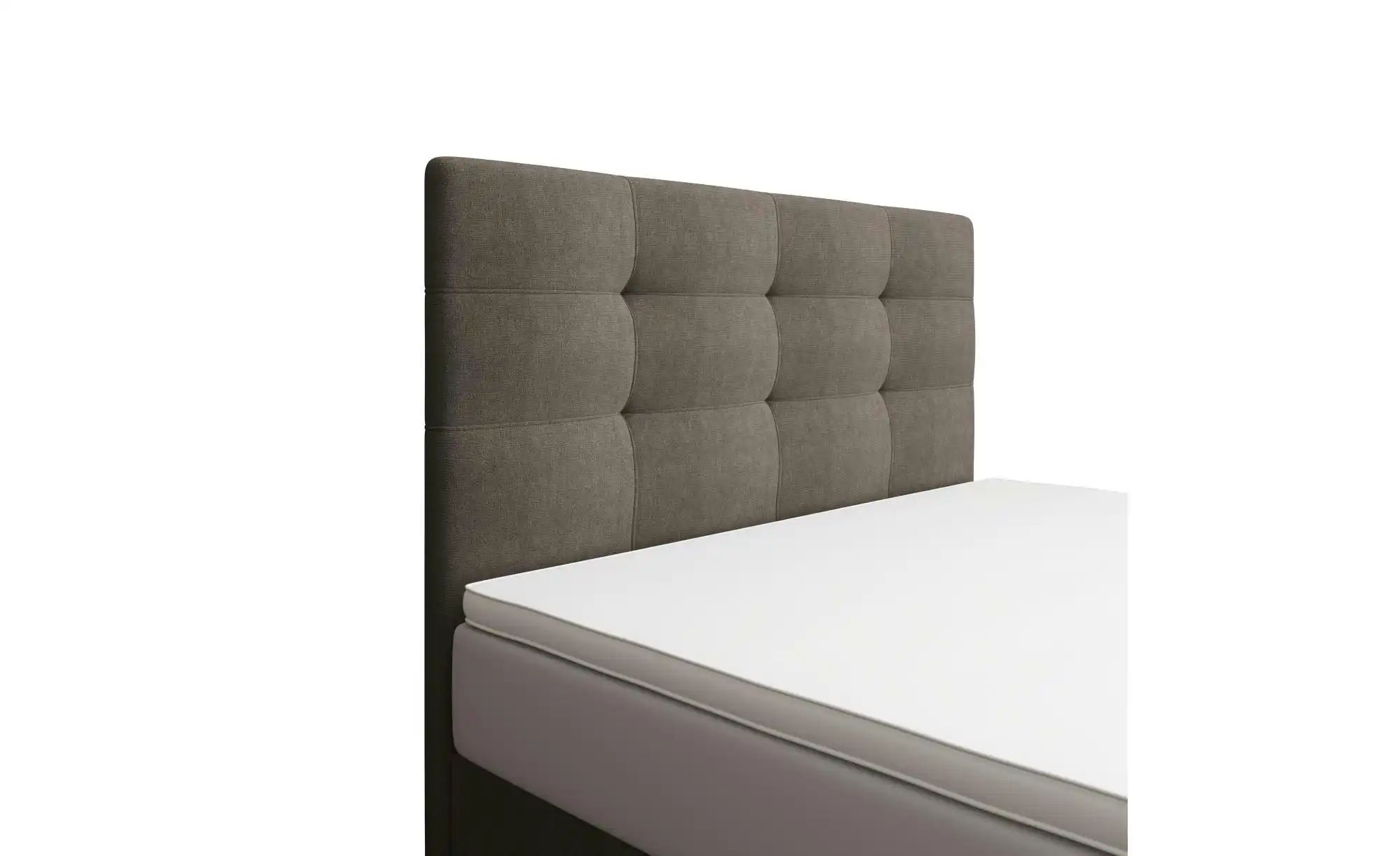 Thumbnail - Boxbett mit Stauraum Matratze H3 und Topper Duo ¦ braun ¦ Maße (cm): B: 90 H: 102 Betten > Komfortbetten - Höffner