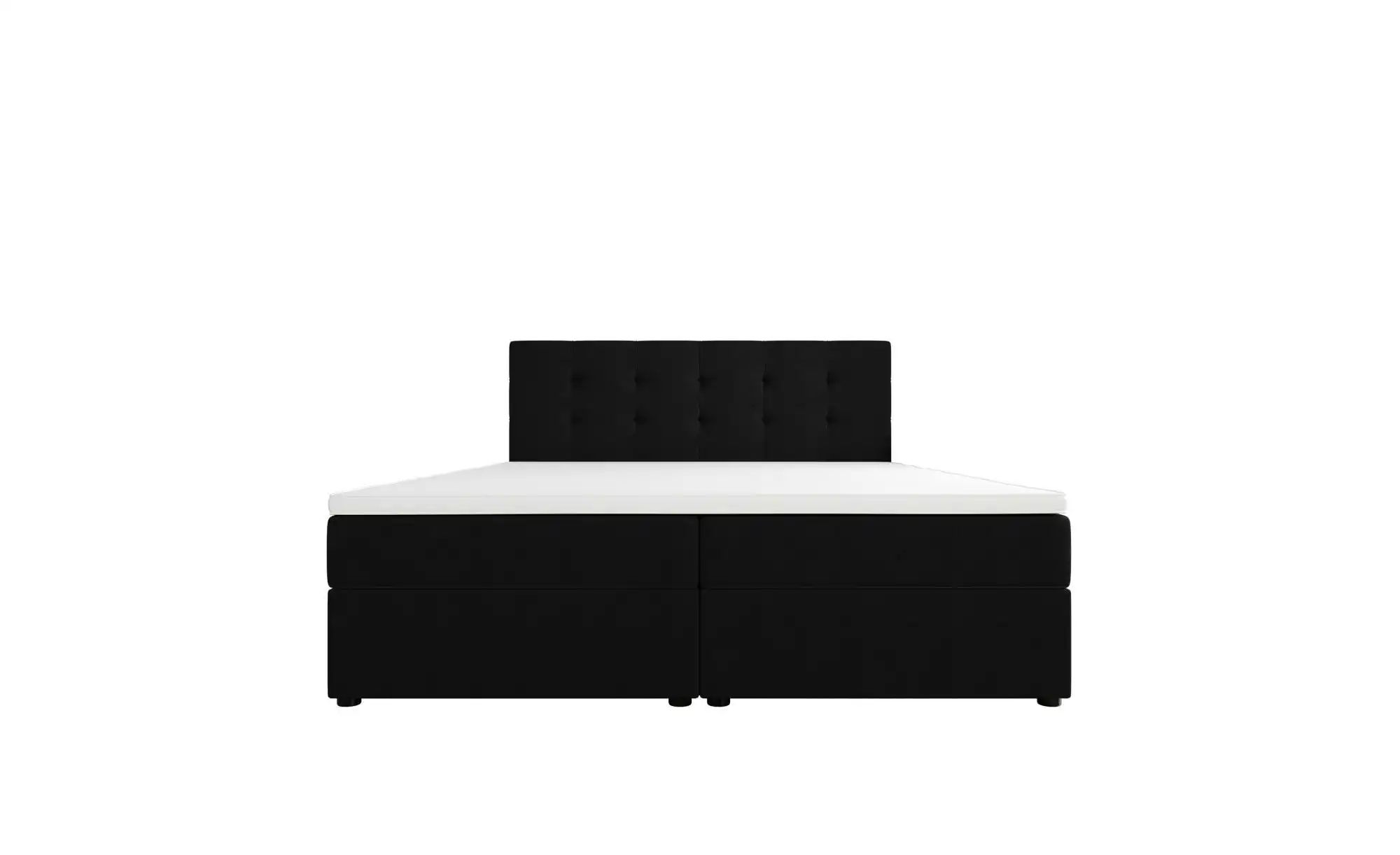 Boxbett   ¦ schwarz ¦ Maße (cm): B: 180 H: 102 Betten > Komfortbetten - Höf günstig online kaufen