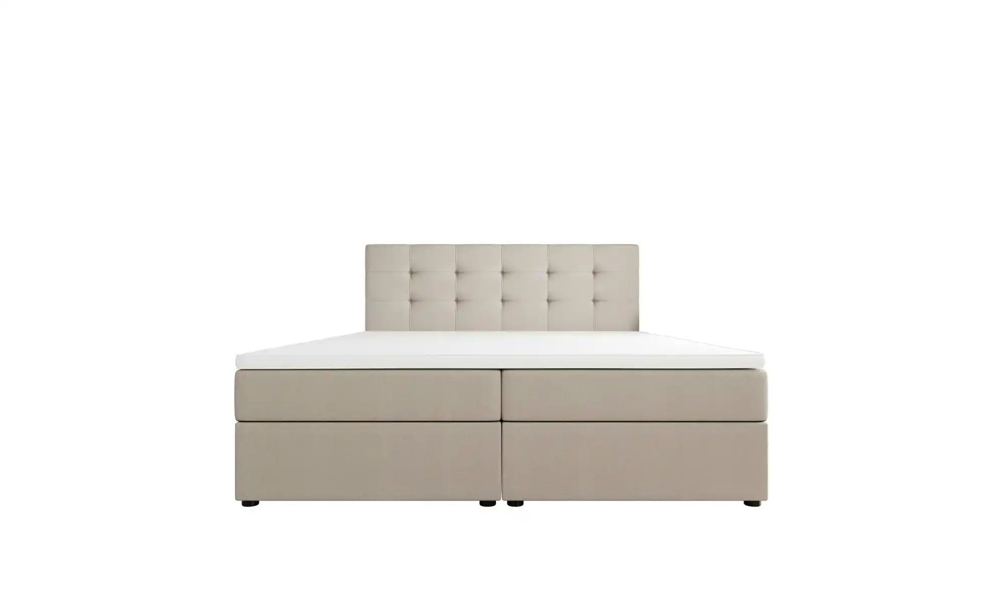 Thumbnail - Boxbett mit Stauraum Matratze H3 und Topper Fado 2 ¦ beige ¦ Maße (cm): B: 160 H: 102 Betten > Komfortbetten - Höffner