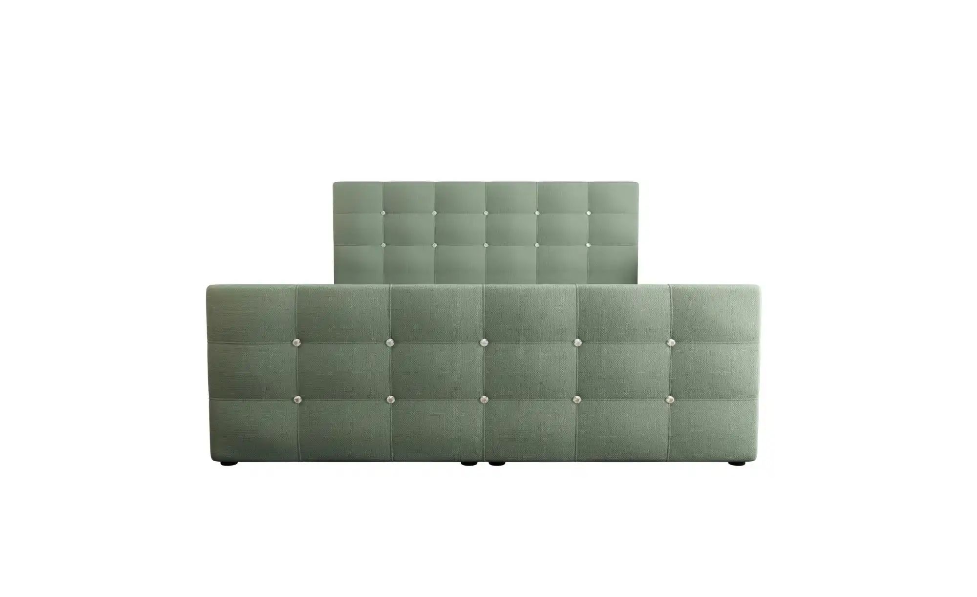 Thumbnail - Boxbett mit Stauraum und Topper Kleo ¦ grün ¦ Maße (cm): B: 160 H: 105 Betten > Komfortbetten - Höffner