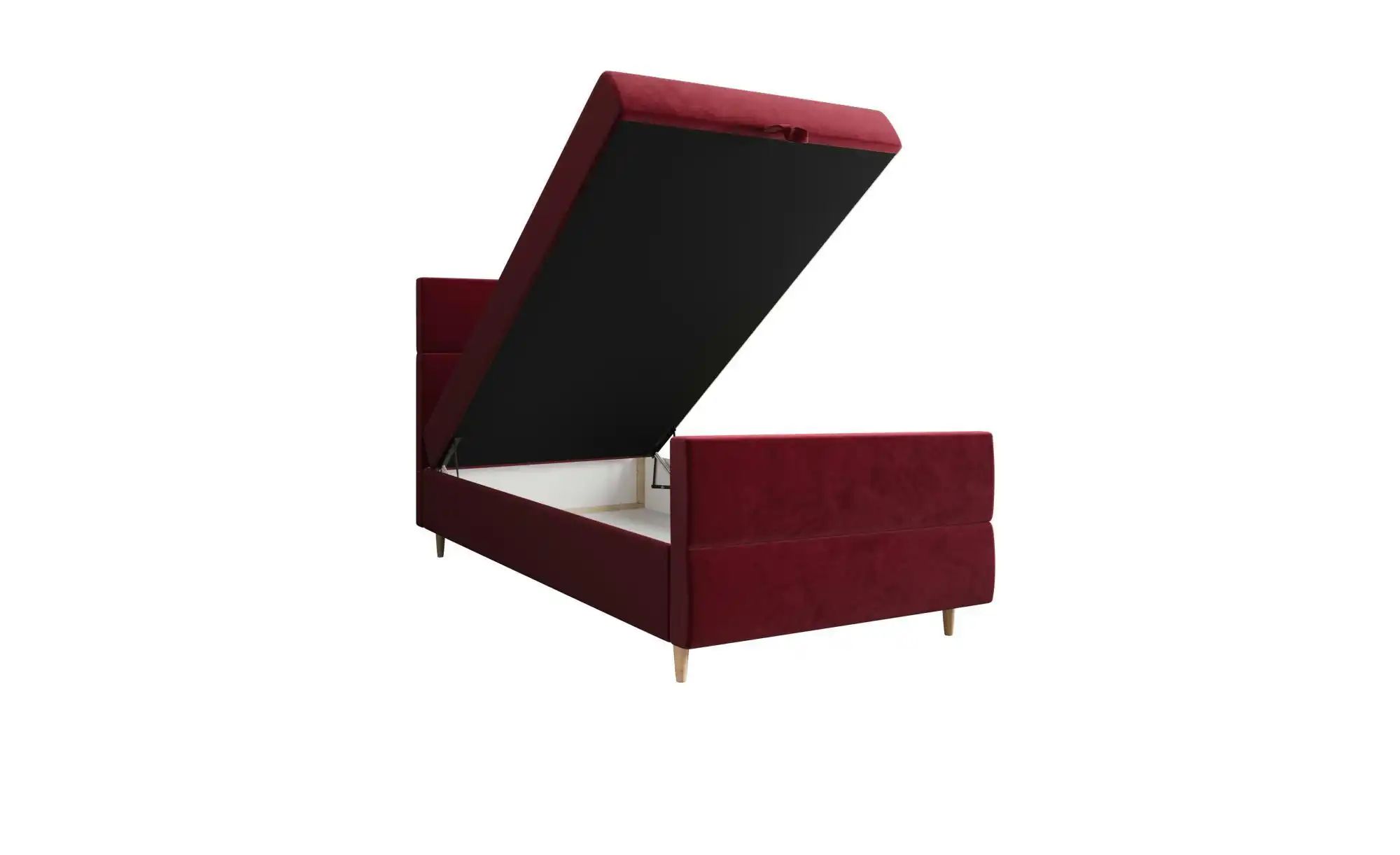 Boxbett mit Stauraum Flo Plus ¦ rot ¦ Maße (cm): B: 100 H: 114 Betten > Kom günstig online kaufen