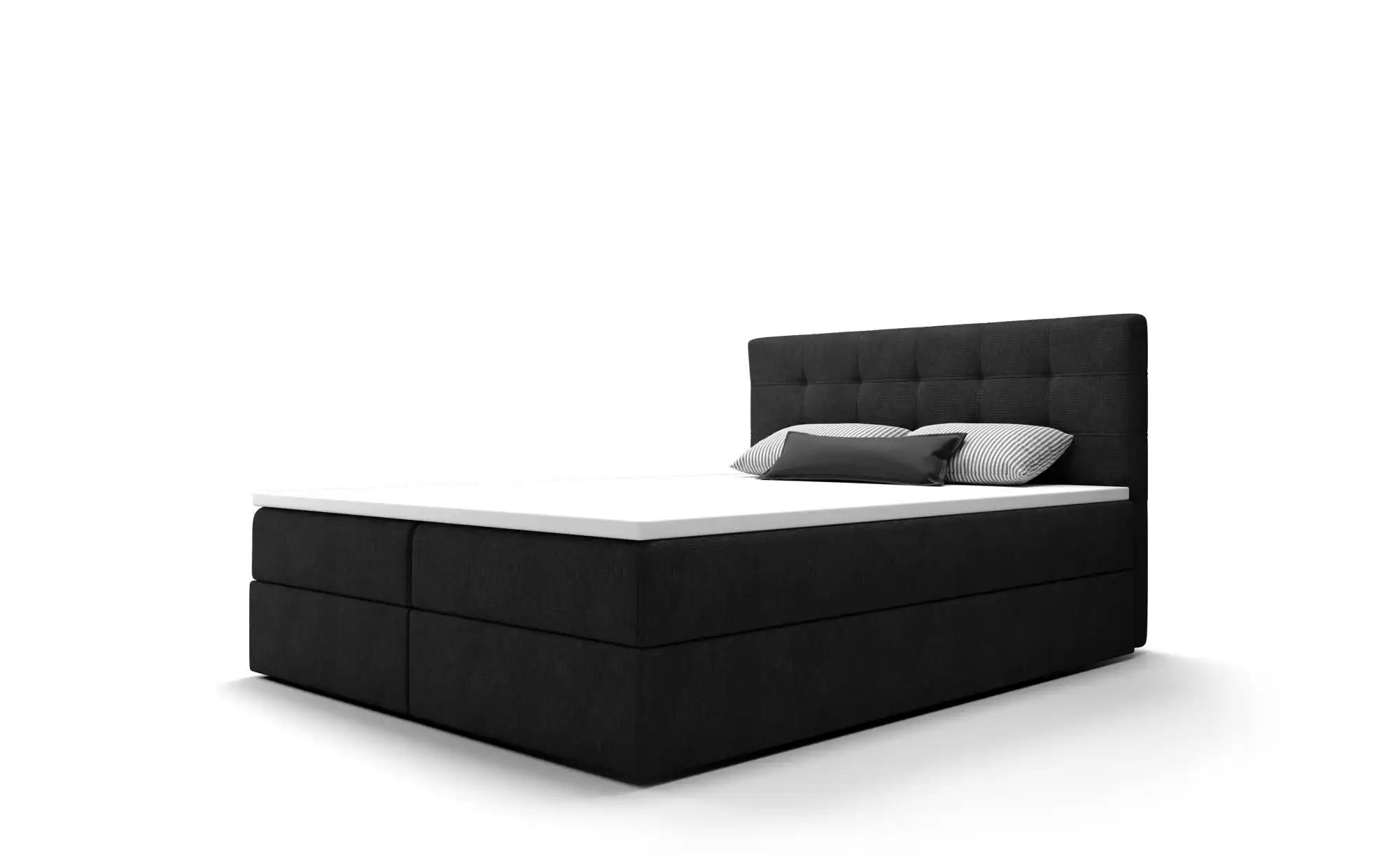 Boxbett   ¦ schwarz ¦ Maße (cm): B: 200 H: 102 Betten > Komfortbetten - Höf günstig online kaufen