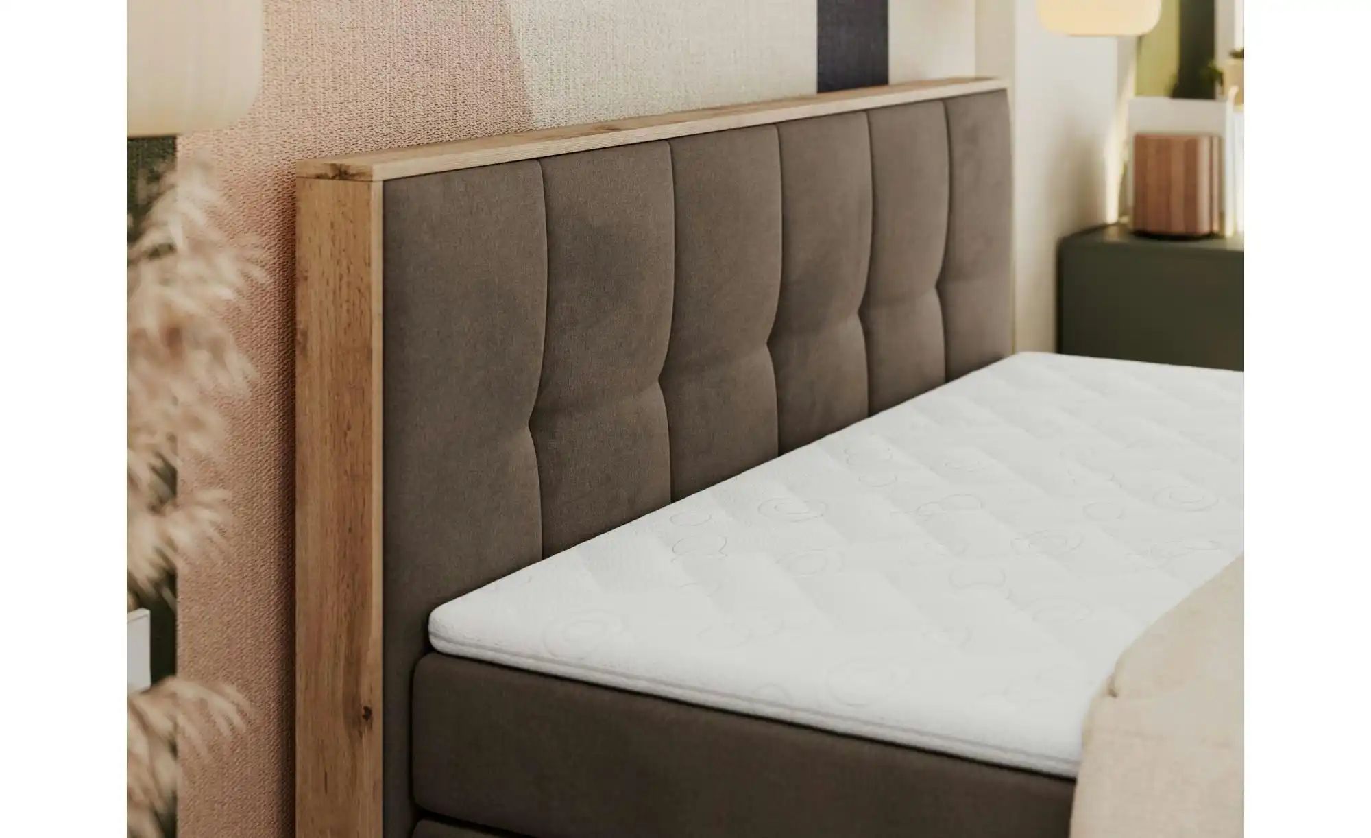 Thumbnail - Boxspringbett mit Bettkasten Albero 1 King ¦ braun ¦ Maße (cm): B: 208 H: 113 Betten > Boxspringbetten - Höffner