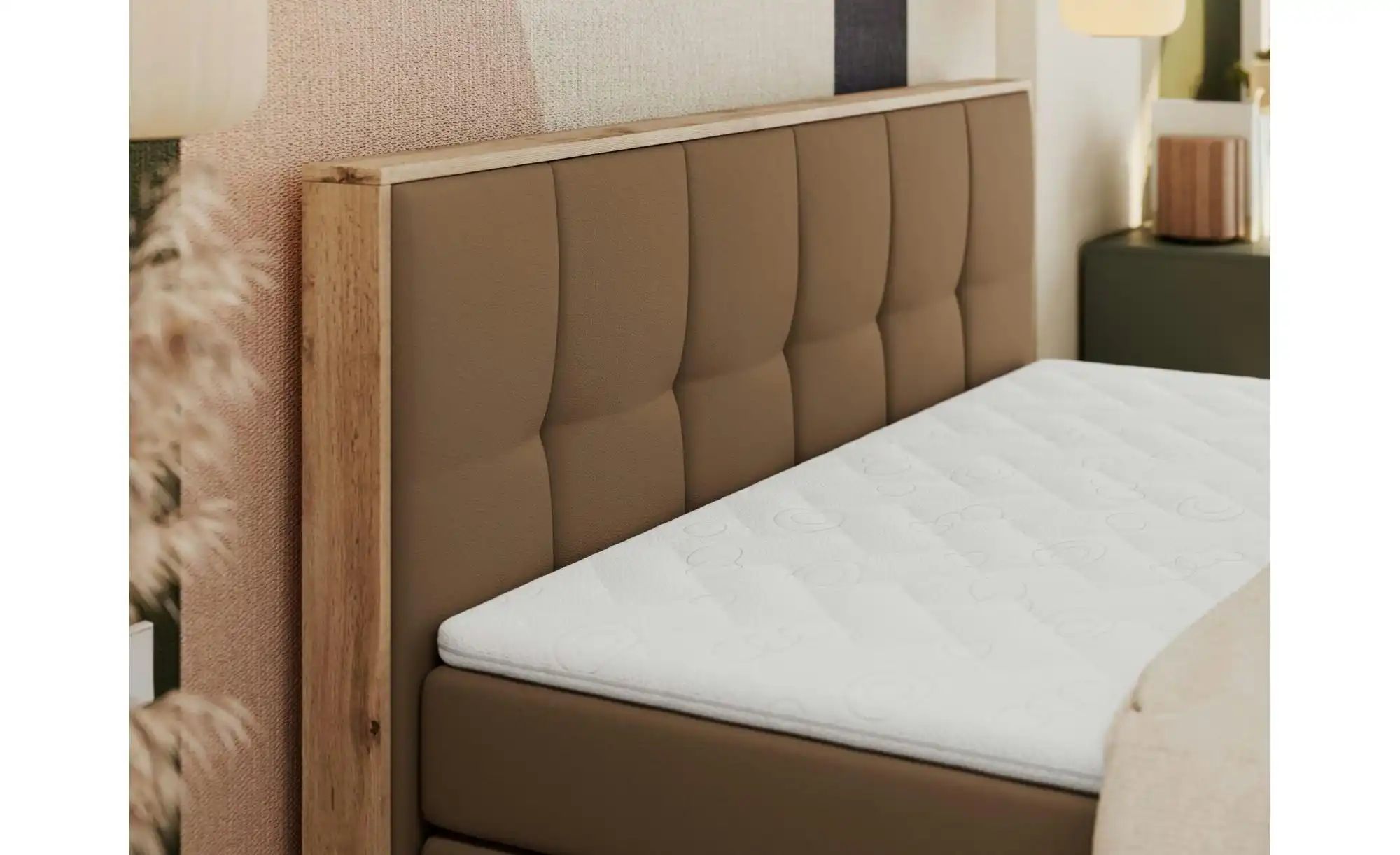 Thumbnail - Boxspringbett mit Bettkasten Albero 1 King ¦ braun ¦ Maße (cm): B: 148 H: 113 Betten > Boxspringbetten - Höffner