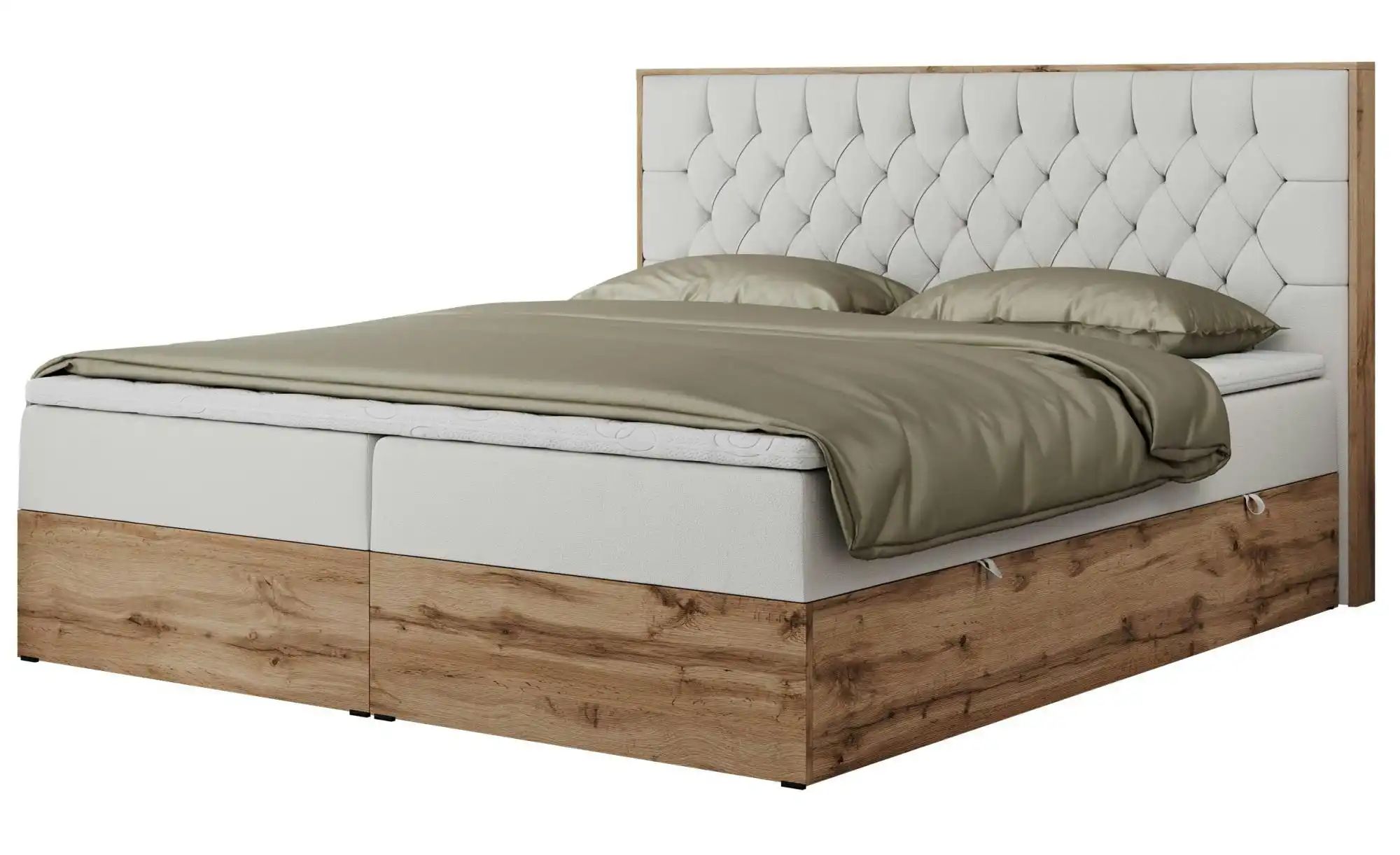 Boxbett mit Bettkasten Amore ¦ weiß ¦ Maße (cm): B: 148 H: 115 Betten > Kom günstig online kaufen