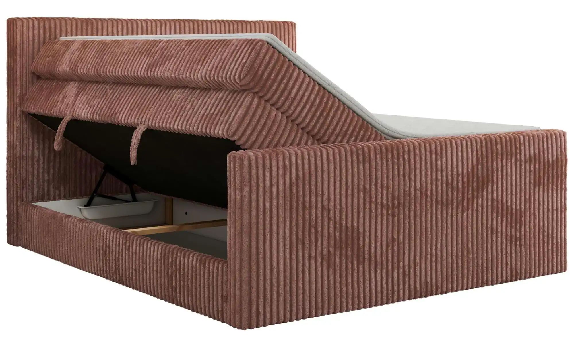 Thumbnail - Boxspringbett mit Bettkasten Tiliano King Duo ¦ rosa/pink ¦ Maße (cm): B: 184 H: 119 Betten > Boxspringbetten - Höffner