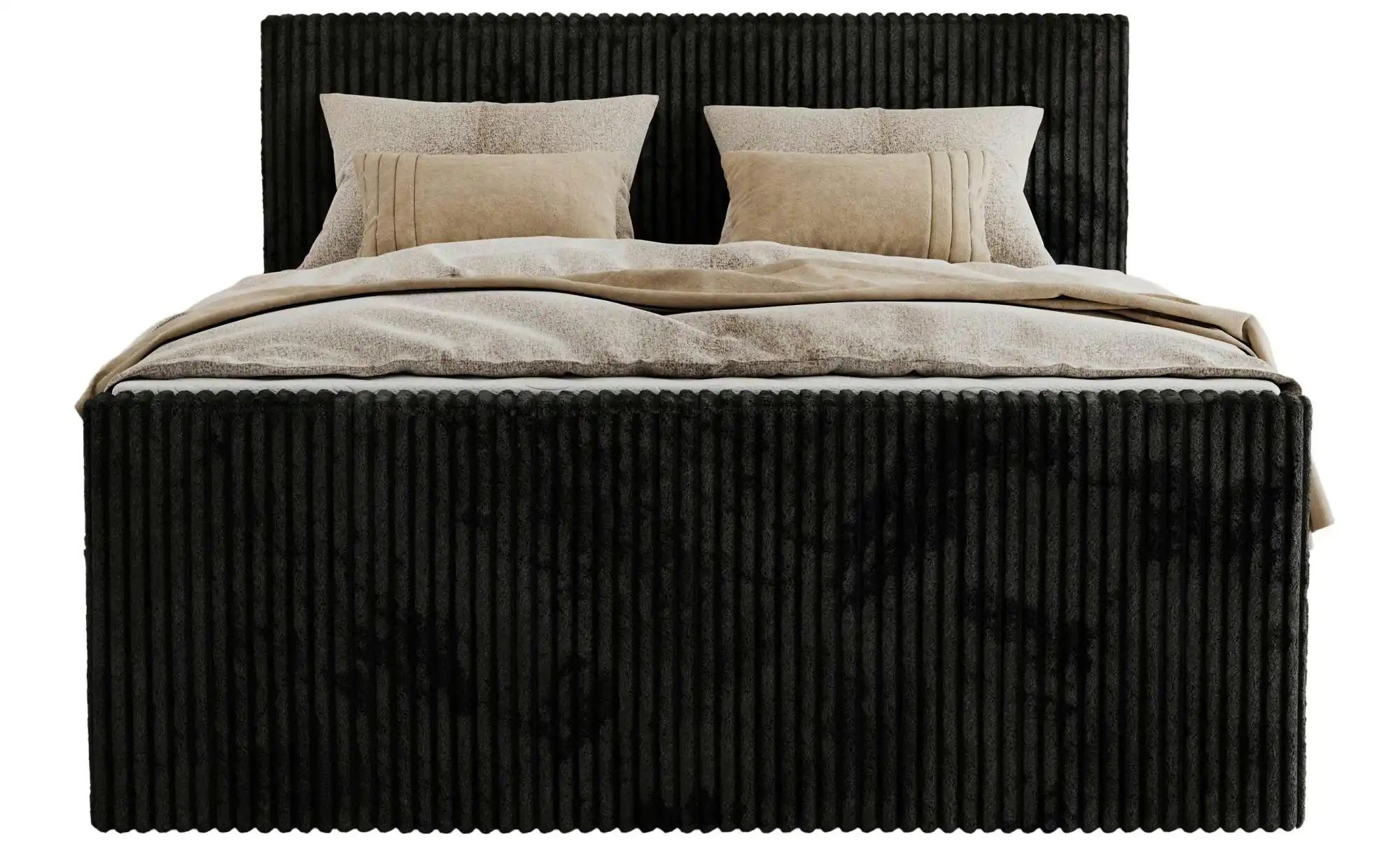 Boxspringbett mit Bettkasten Tiliano King Duo ¦ schwarz ¦ Maße (cm): B: 164 günstig online kaufen