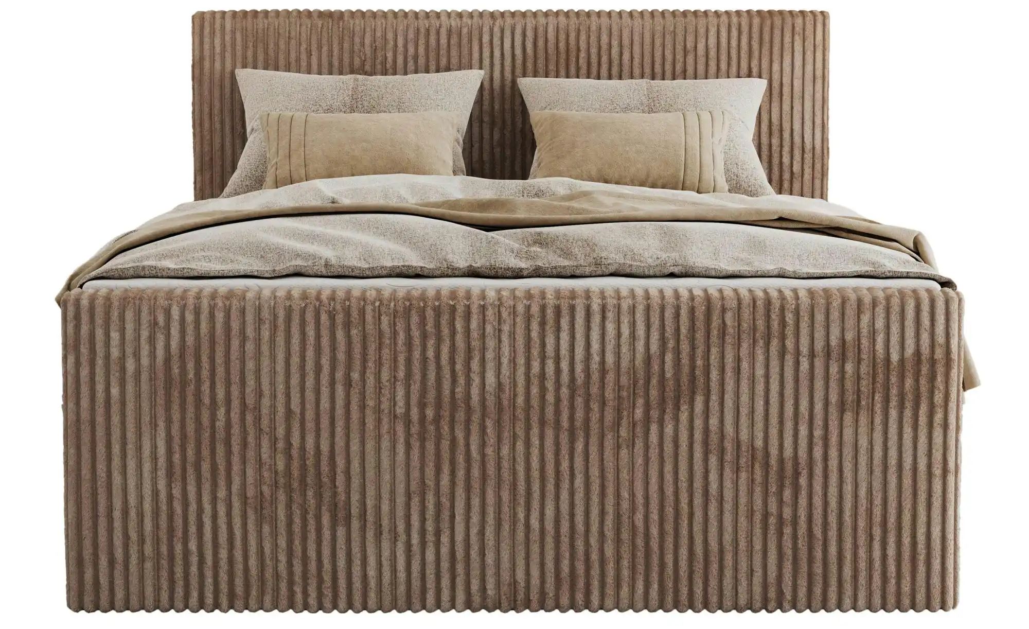 Boxspringbett mit Bettkasten Tiliano King Duo ¦ braun ¦ Maße (cm): B: 164 H günstig online kaufen