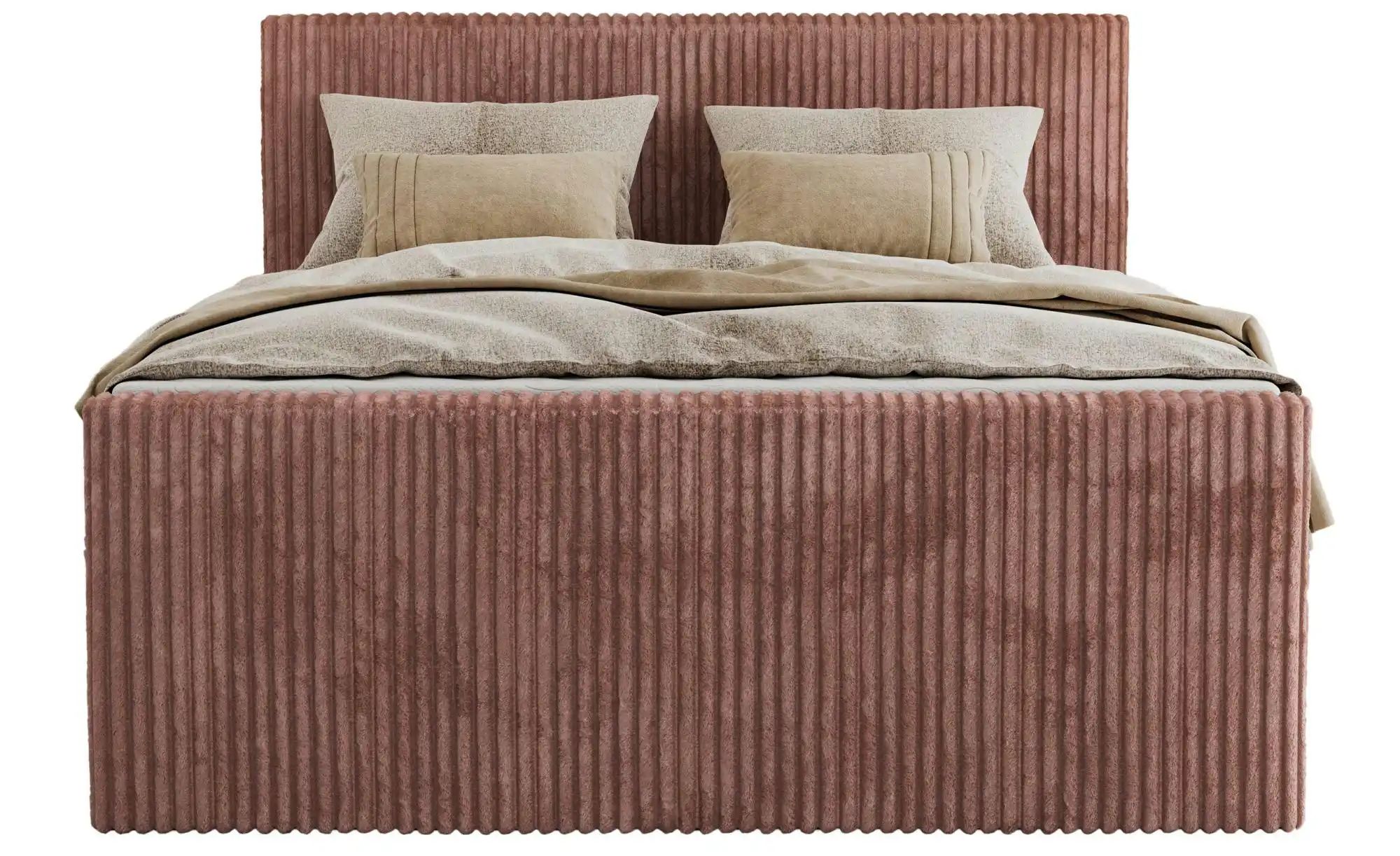 Boxspringbett mit Bettkasten Tiliano King Duo ¦ rosa/pink ¦ Maße (cm): B: 1 günstig online kaufen