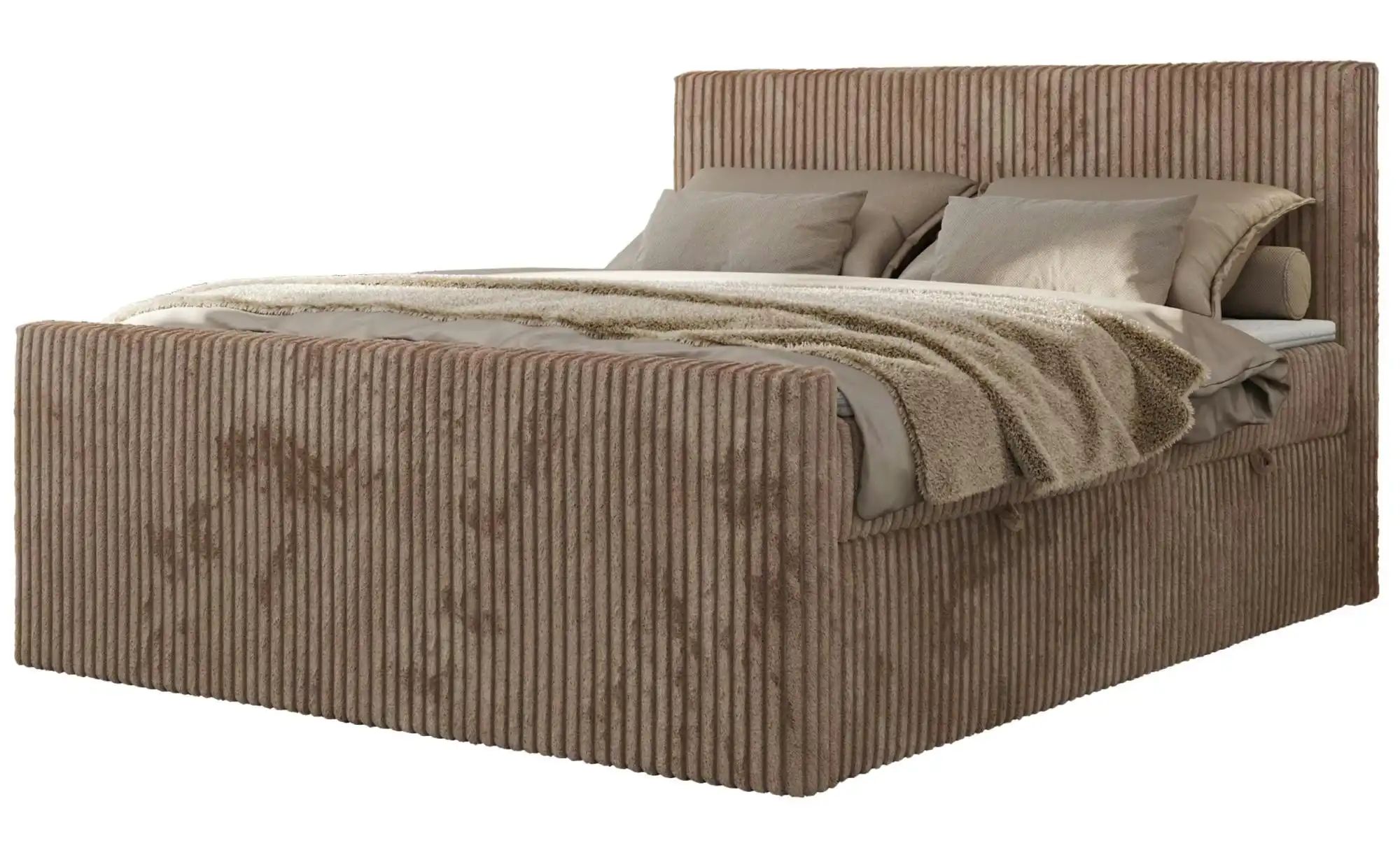 Boxbett mit Bettkasten Tiliano Duo ¦ braun ¦ Maße (cm): B: 144 H: 119 Bette günstig online kaufen