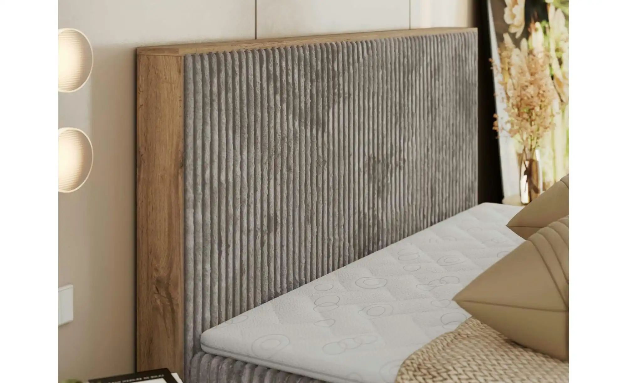 Thumbnail - Boxbett mit Bettkasten Wood Classic ¦ braun ¦ Maße (cm): B: 184 H: 120 Betten > Komfortbetten - Höffner