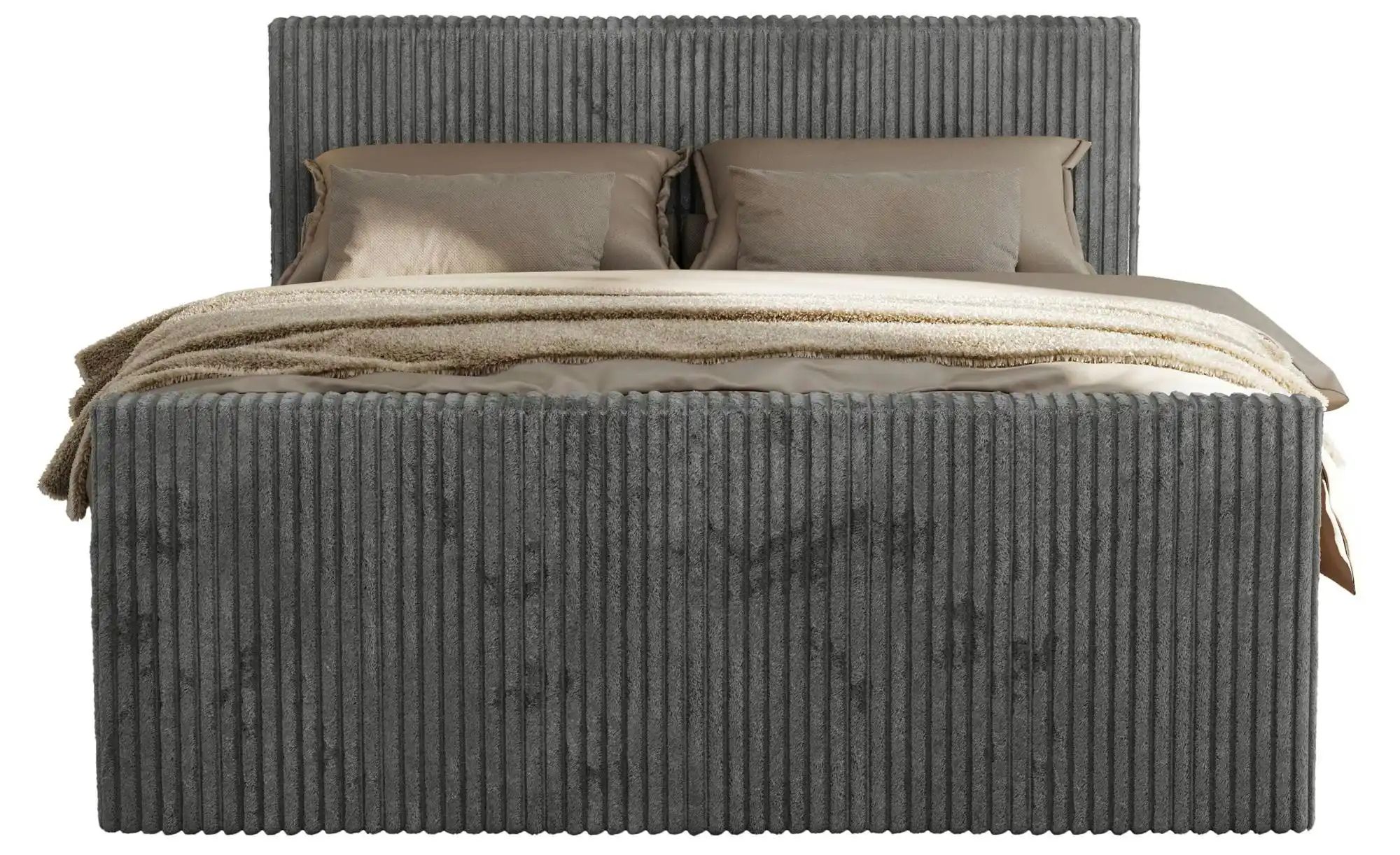 Thumbnail - Boxbett mit Bettkasten Tiliano Duo ¦ grau ¦ Maße (cm): B: 164 H: 119 Betten > Komfortbetten - Höffner