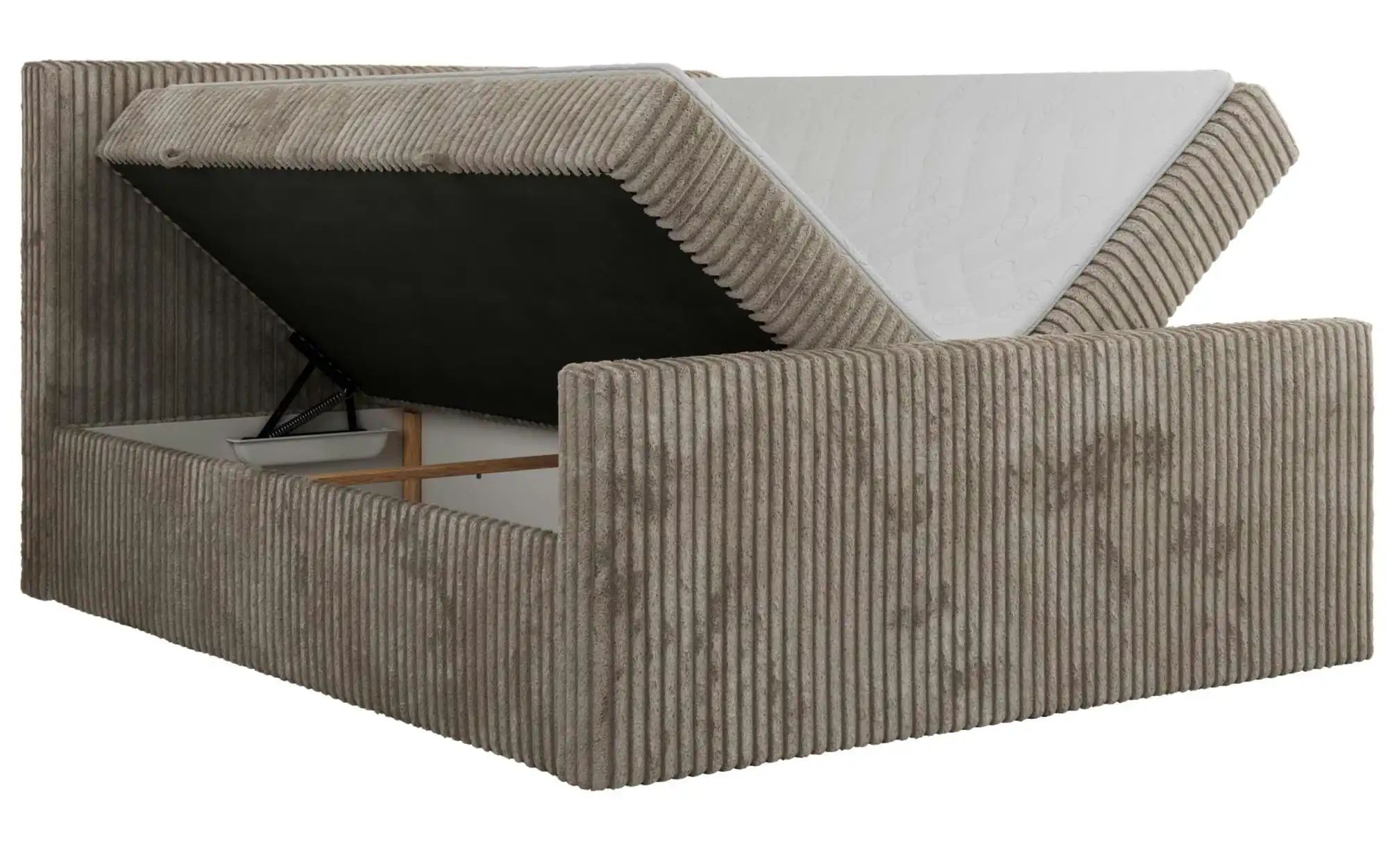 Thumbnail - Boxbett mit Bettkasten Tiliano Duo ¦ braun ¦ Maße (cm): B: 184 H: 119 Betten > Komfortbetten - Höffner