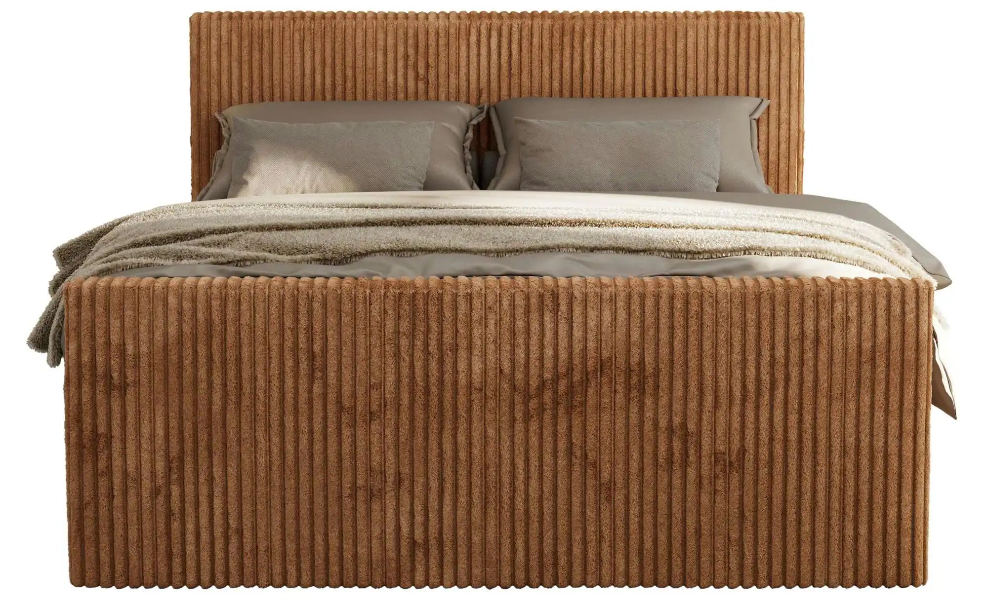 Thumbnail - Boxbett mit Bettkasten Tiliano Duo ¦ orange ¦ Maße (cm): B: 164 H: 119 Betten > Komfortbetten - Höffner