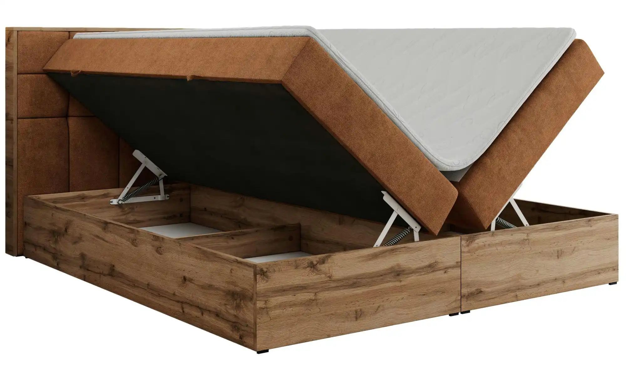 Boxbett mit Bettkasten Albero 1 ¦ orange ¦ Maße (cm): B: 188 H: 104 Betten günstig online kaufen