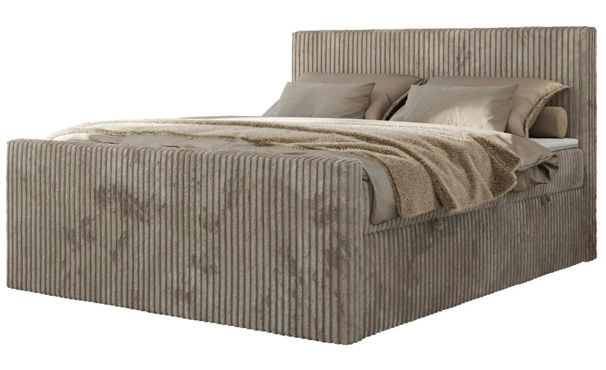 Boxbett mit Bettkasten Tiliano Duo ¦ braun ¦ Maße (cm): B: 144 H: 119 Bette günstig online kaufen