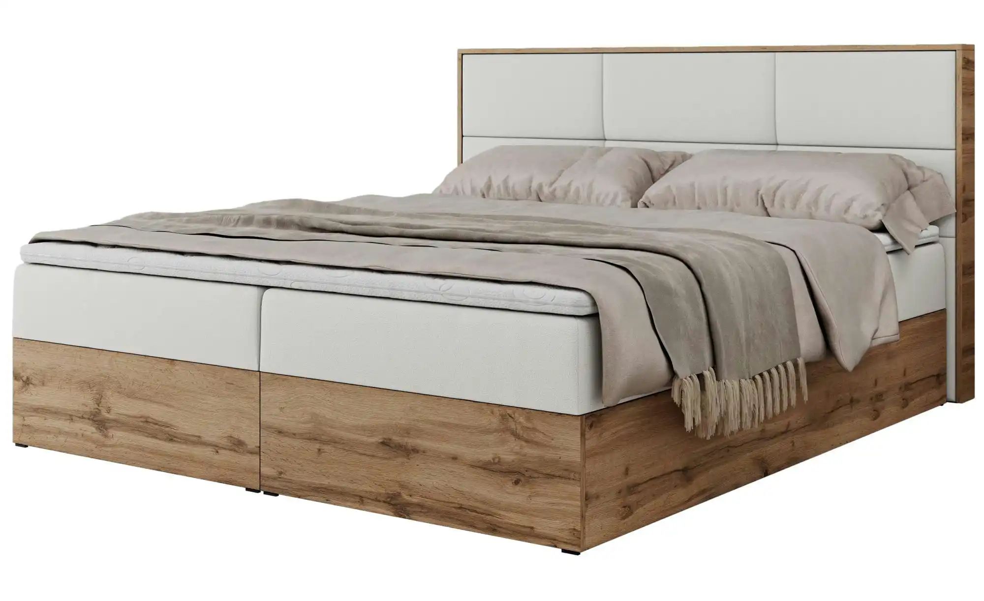 Boxbett mit Bettkasten Albero 2 ¦ weiß ¦ Maße (cm): B: 148 H: 104 Betten > günstig online kaufen