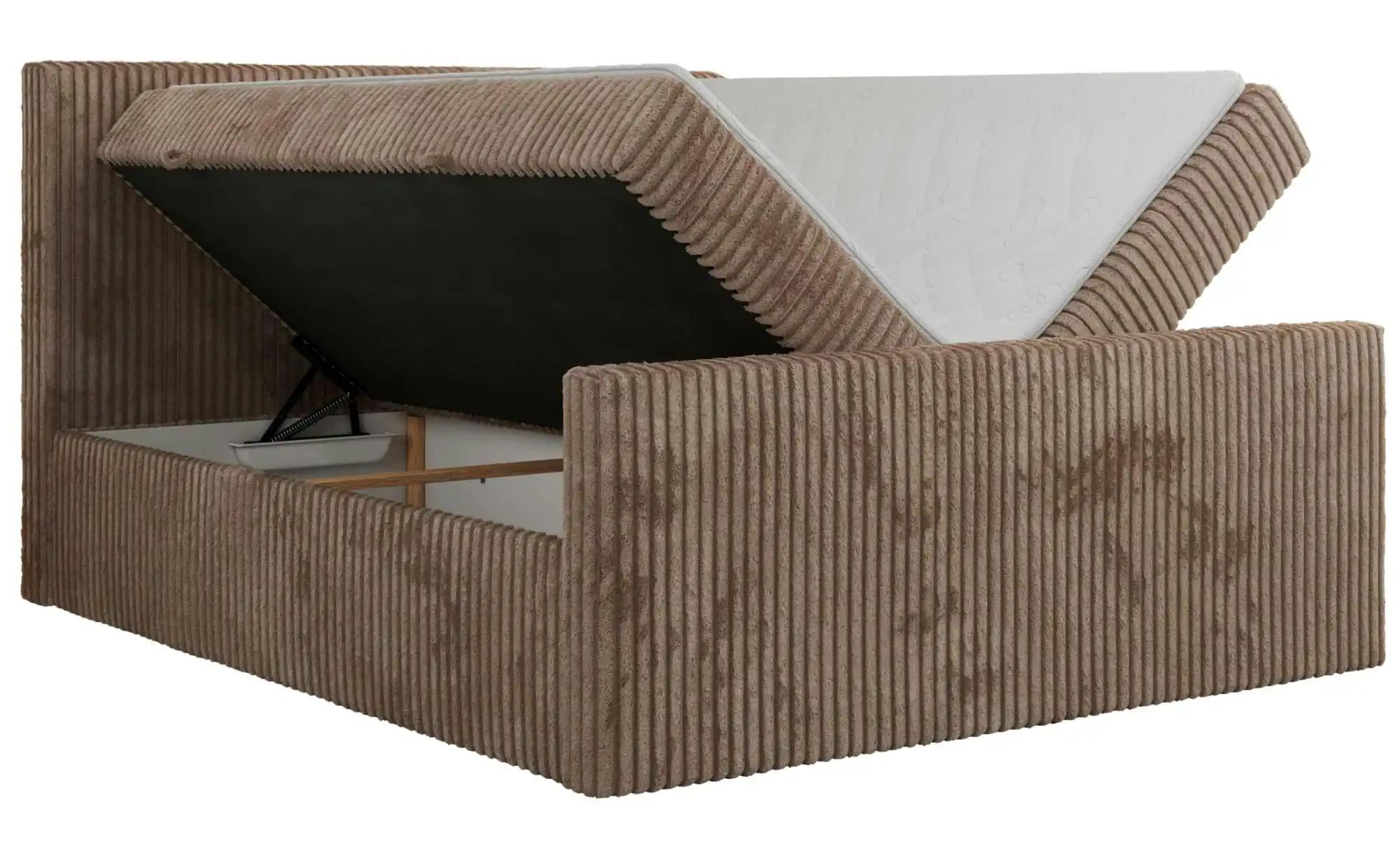 Boxbett mit Bettkasten Tiliano Duo ¦ braun ¦ Maße (cm): B: 204 H: 119 Bette günstig online kaufen