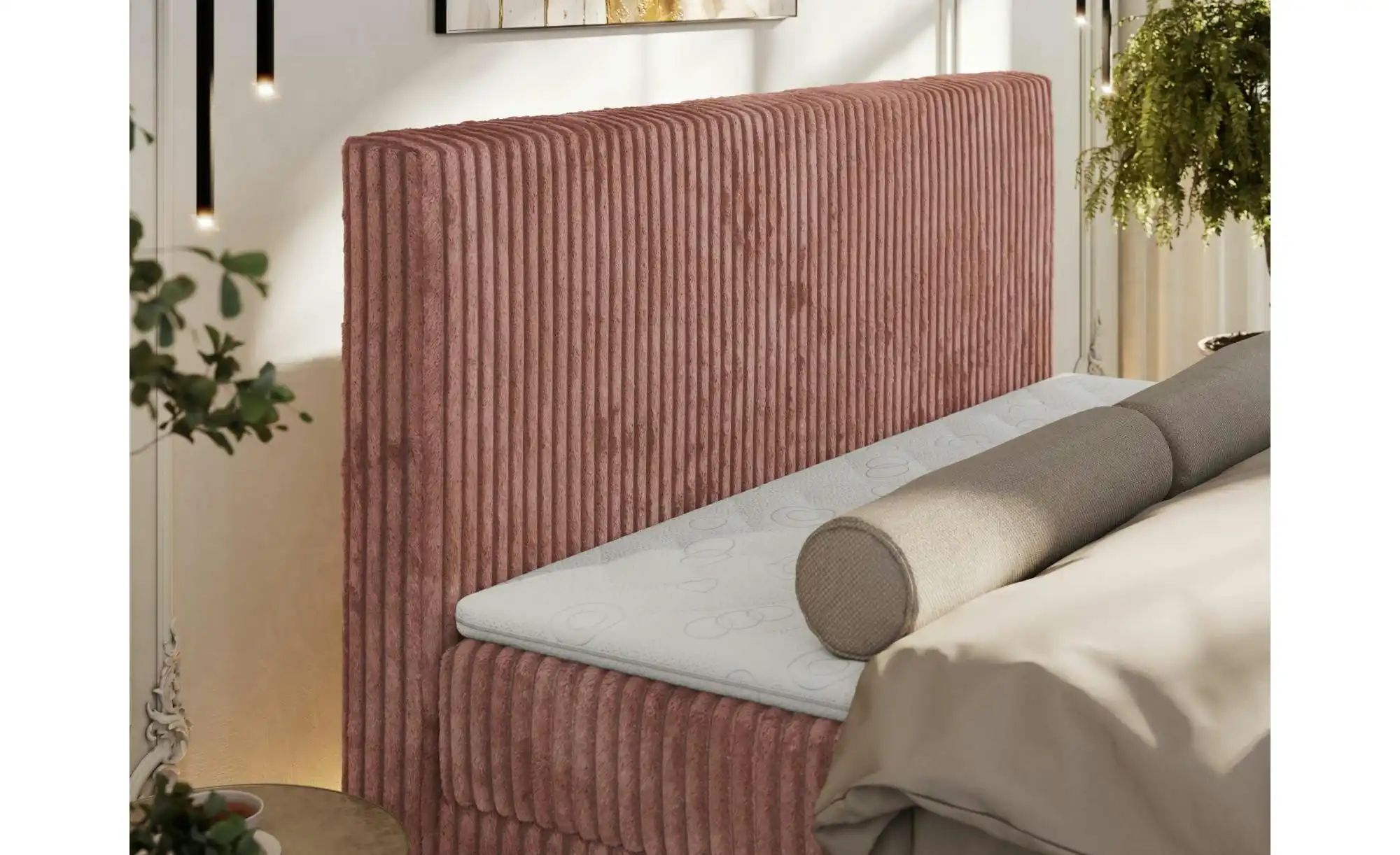 Thumbnail - Boxbett mit Bettkasten Tiliano Duo ¦ rosa/pink ¦ Maße (cm): B: 144 H: 119 Betten > Komfortbetten - Höffner