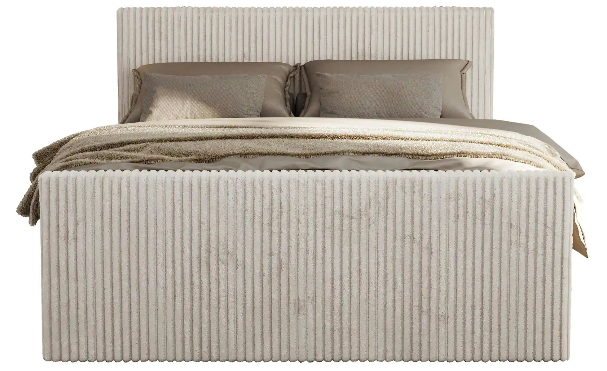 Boxbett mit Bettkasten Tiliano Duo ¦ beige ¦ Maße (cm): B: 164 H: 119 Bette günstig online kaufen