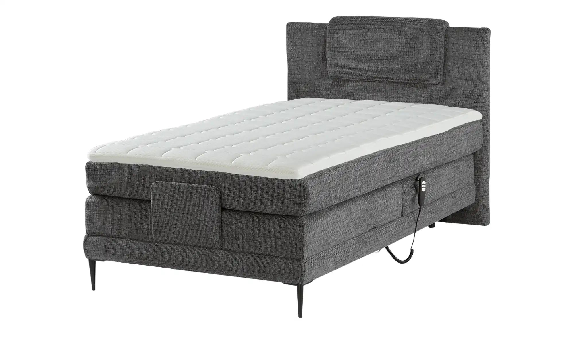 Thumbnail - switch Motor-Boxspringbett  Wave ¦ schwarz ¦ Maße (cm): B: 110 H: 111 Betten > Boxspringbetten - Höffner