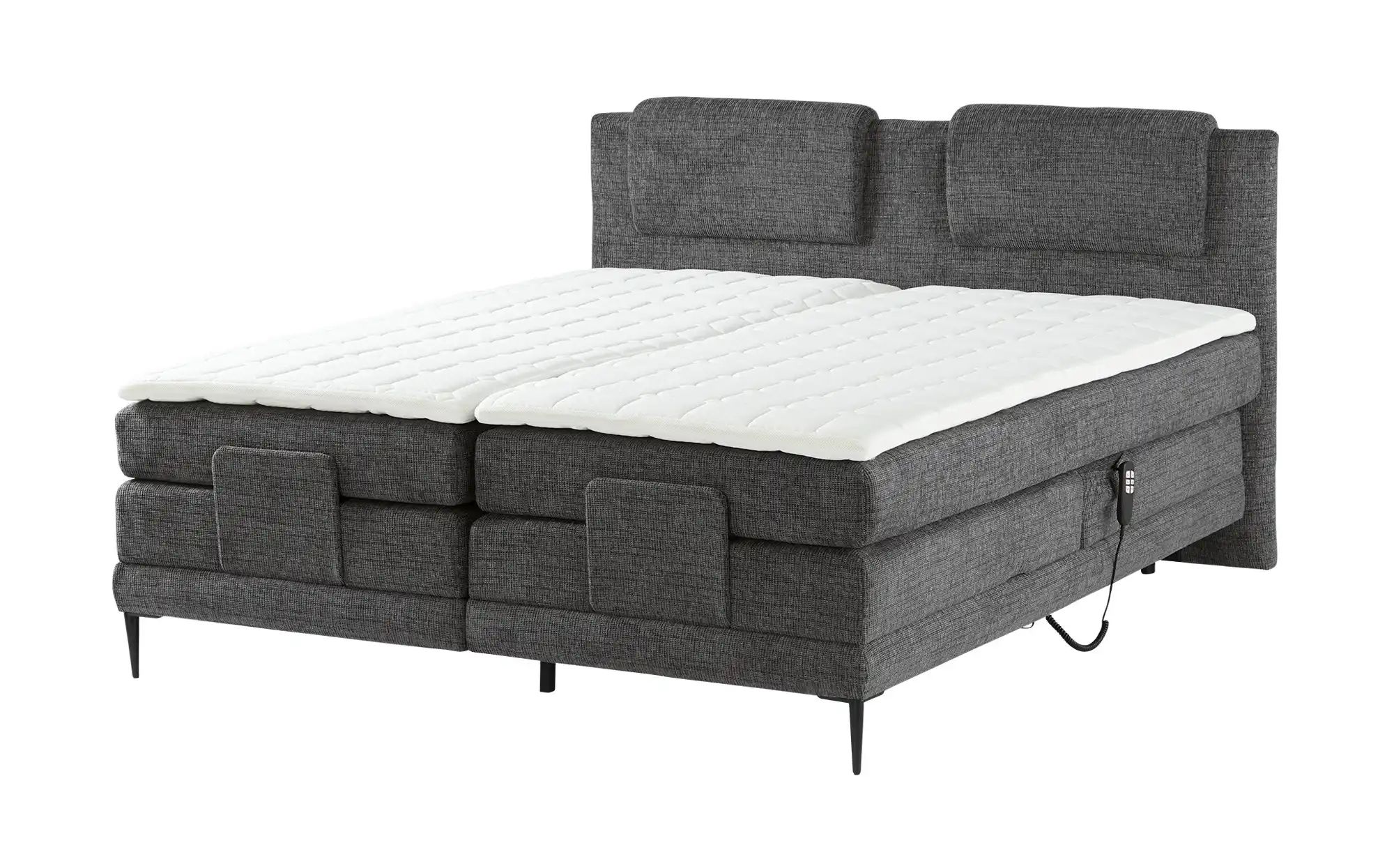 Thumbnail - switch Motor-Boxspringbett  Wave ¦ grau ¦ Maße (cm): B: 150 H: 111 Betten > Boxspringbetten - Höffner