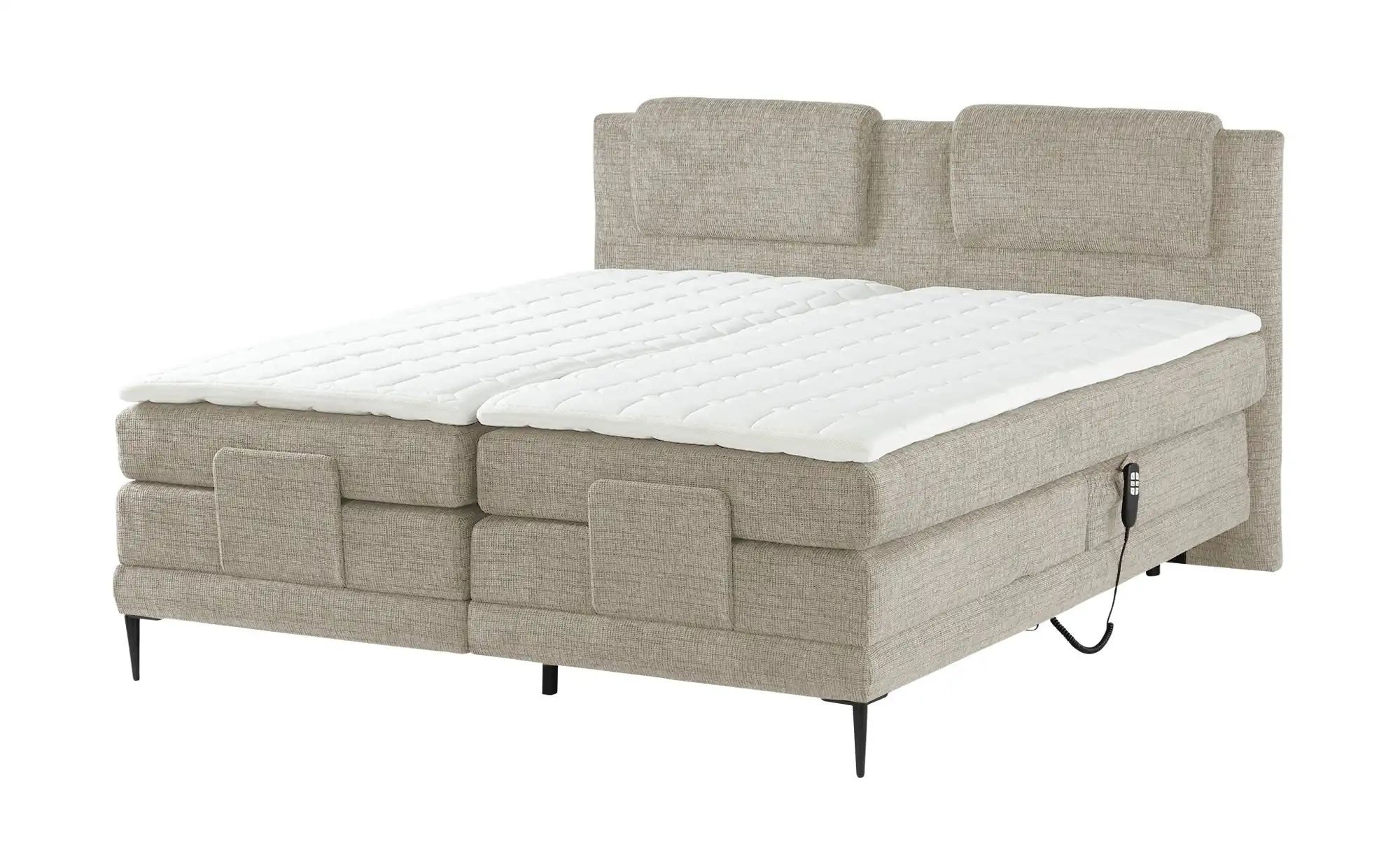 Thumbnail - switch Motor-Boxspringbett  Wave ¦ beige ¦ Maße (cm): B: 170 H: 111 Betten > Boxspringbetten - Höffner