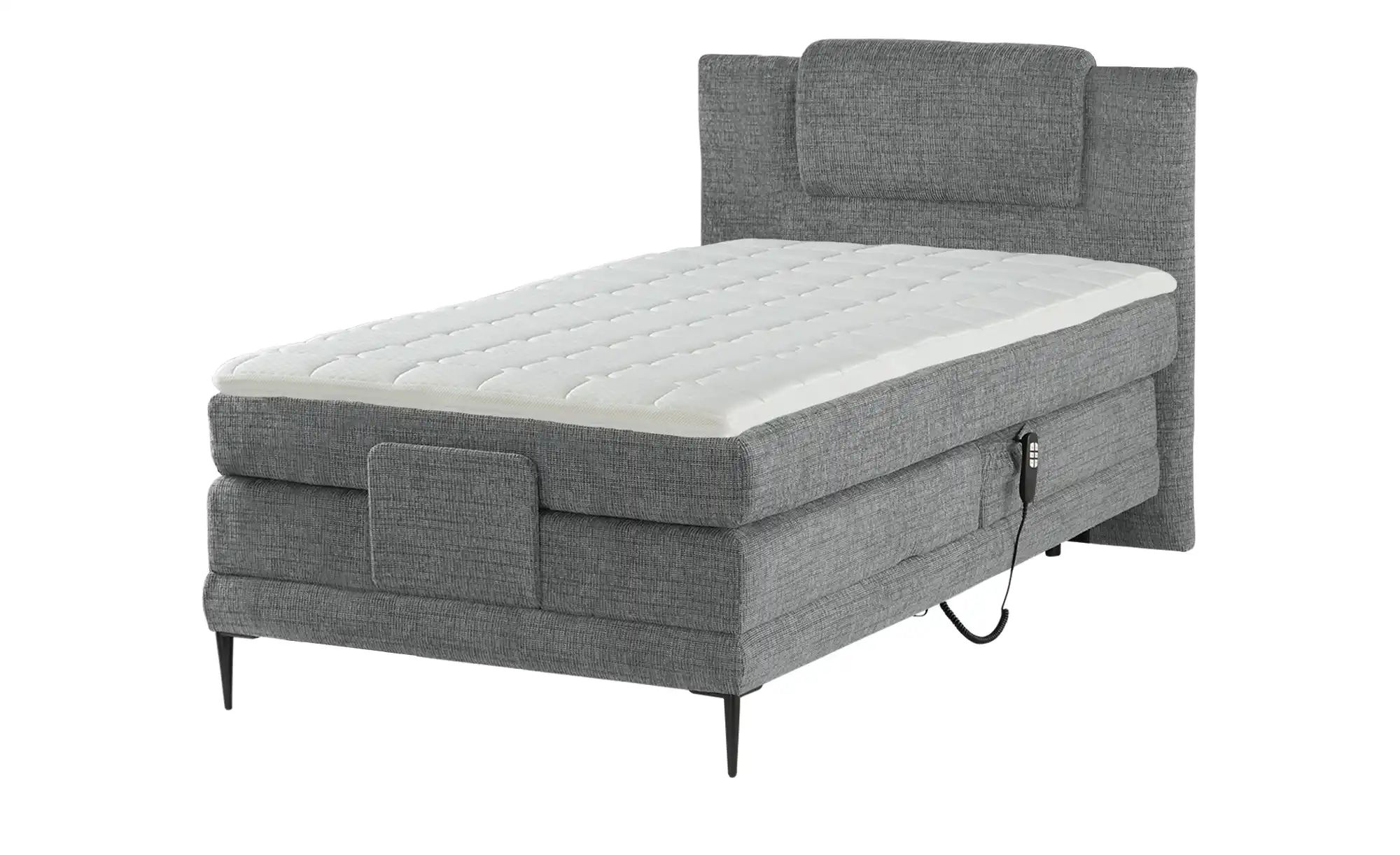 Thumbnail - switch Motor-Boxspringbett Wave ¦ grau ¦ Maße (cm): B: 110 H: 111 Betten > Boxspringbetten - Höffner
