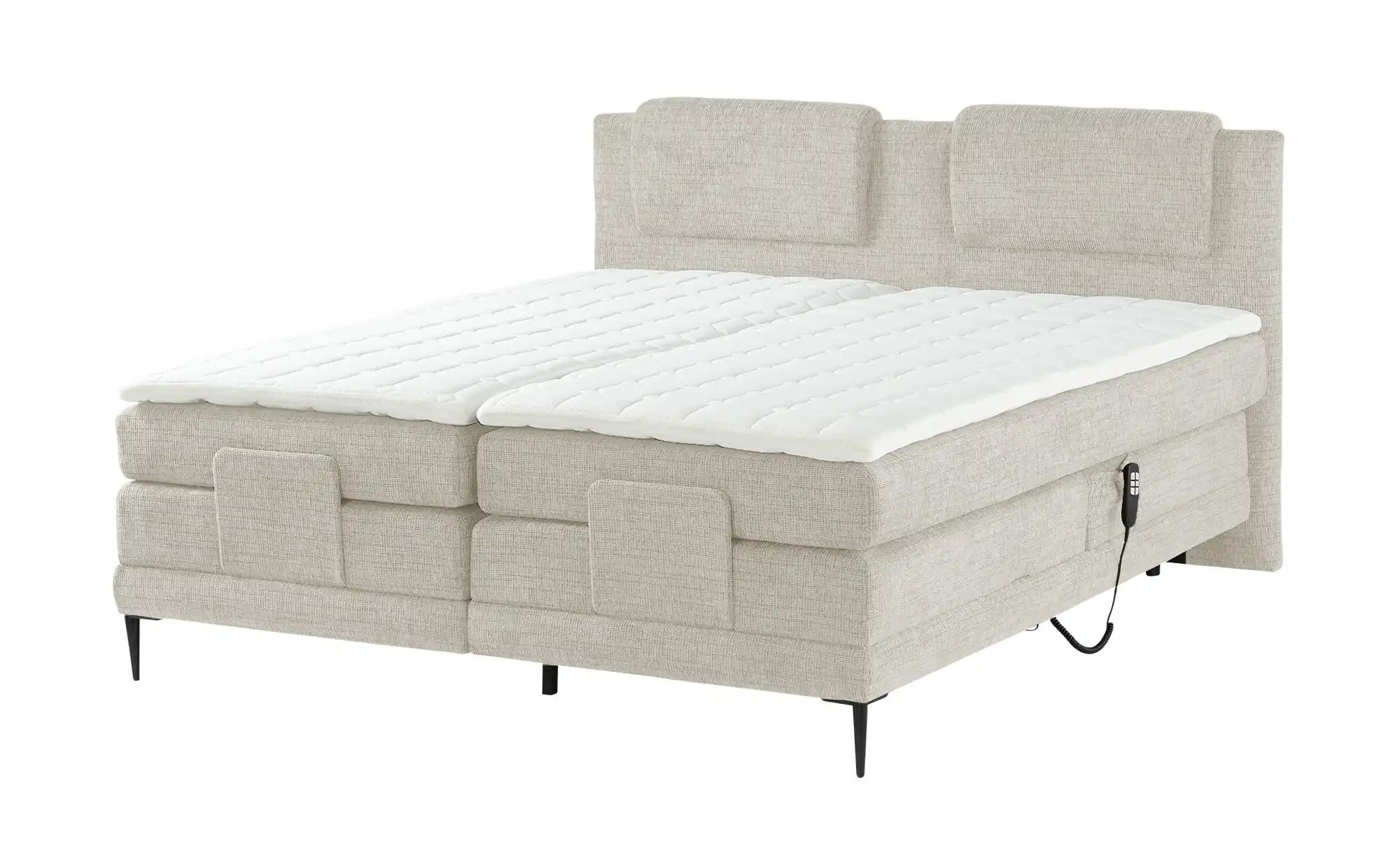 Thumbnail - switch Motor-Boxspringbett  Wave ¦ creme ¦ Maße (cm): B: 190 H: 111 Betten > Boxspringbetten - Höffner