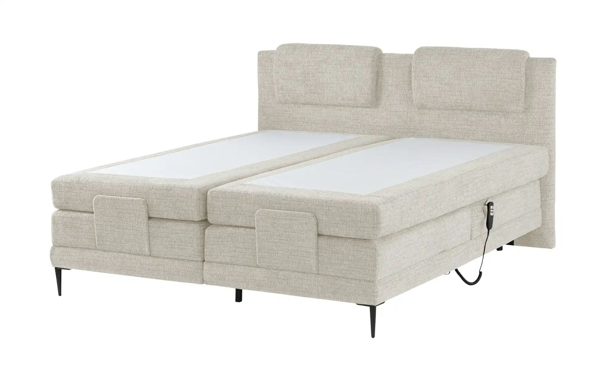 Thumbnail - switch Motor-Boxspringbett  Wave ¦ creme ¦ Maße (cm): B: 190 H: 111 Betten > Boxspringbetten - Höffner