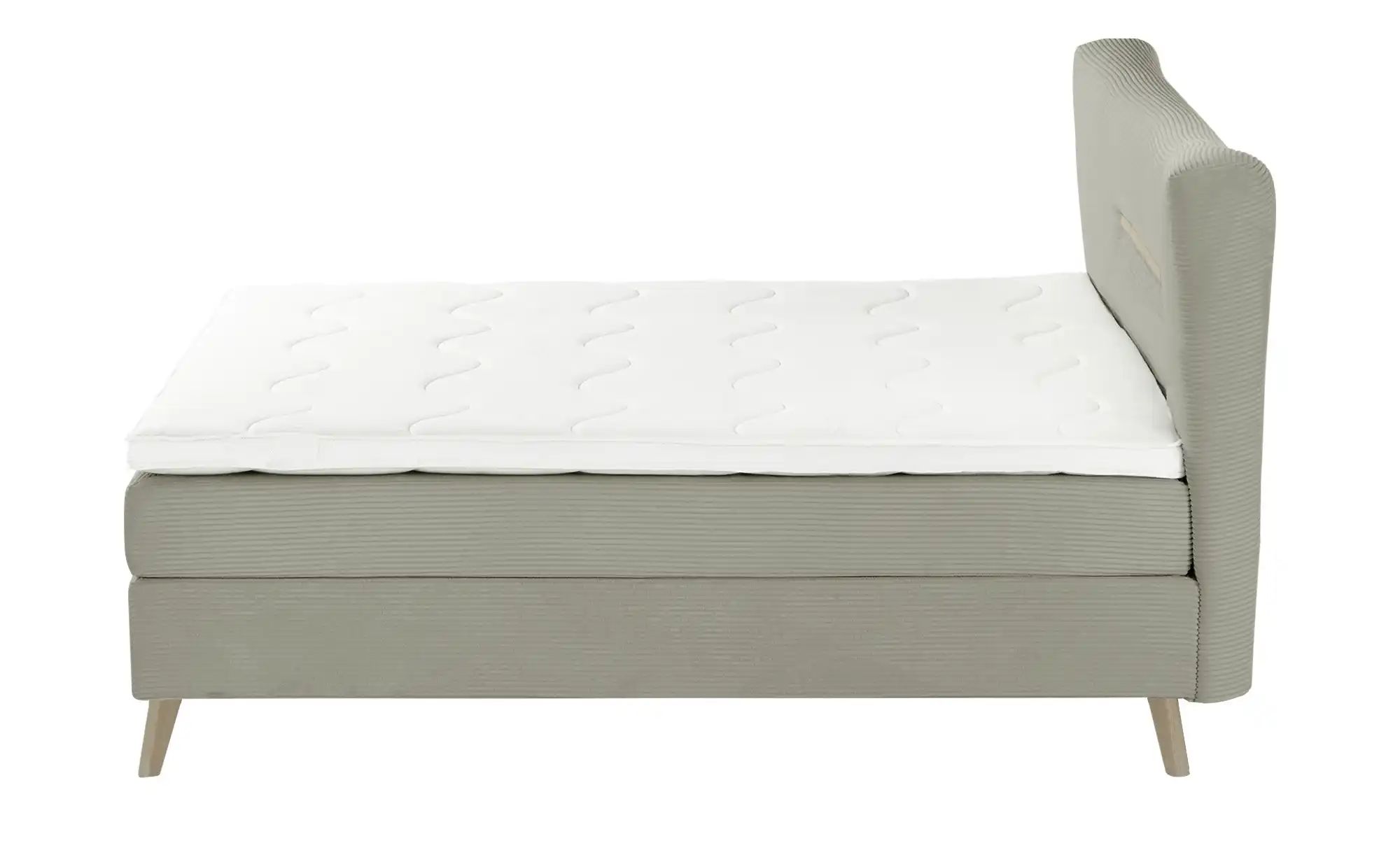 SKAGEN STUDIO Boxspringbett  Vestre ¦ grau ¦ Maße (cm): B: 194 H: 123 Bette günstig online kaufen
