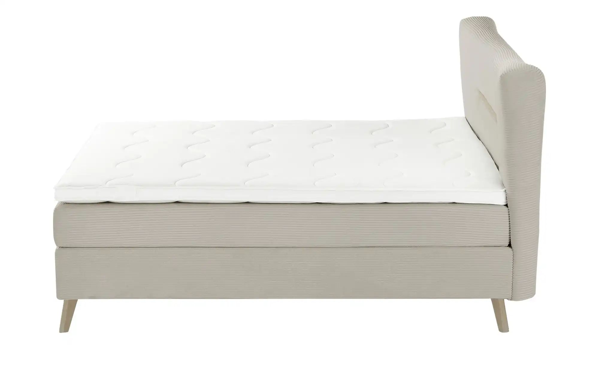 SKAGEN STUDIO Boxspringbett  Vestre ¦ beige ¦ Maße (cm): B: 194 H: 123 Bett günstig online kaufen